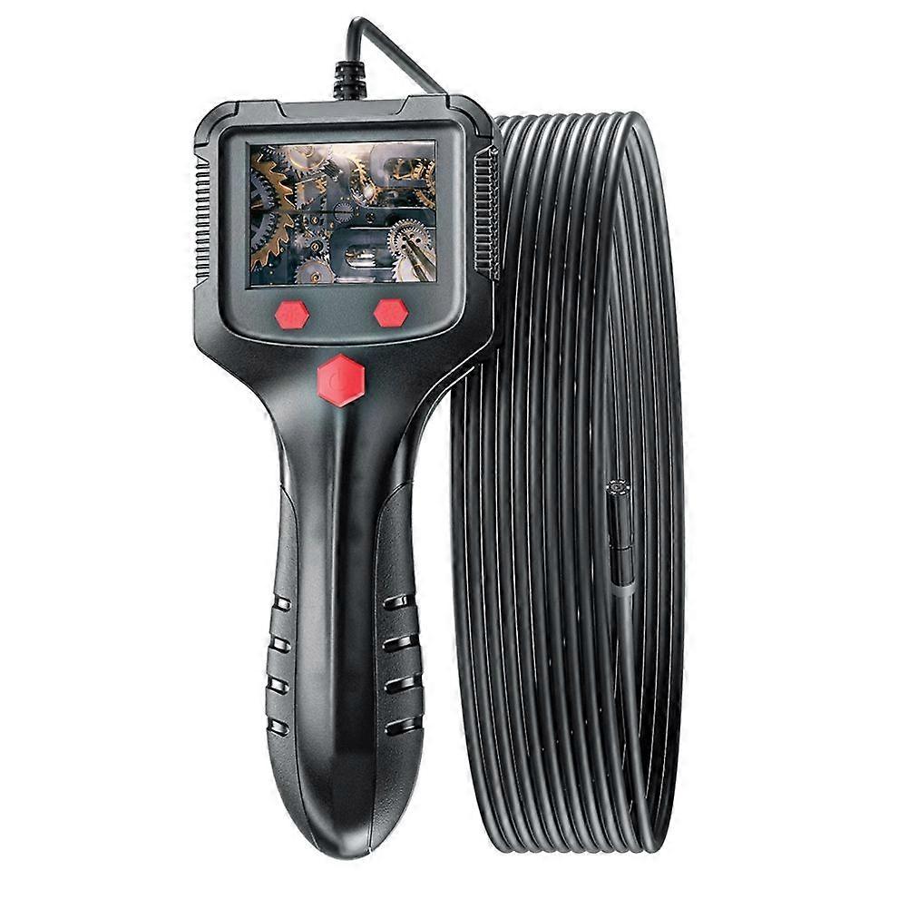 8mm 1080P 2.4 Inch LCD Digital Borescope IP67 Waterproof Snake Camera Handheld Inspection Camera for Car Pipe