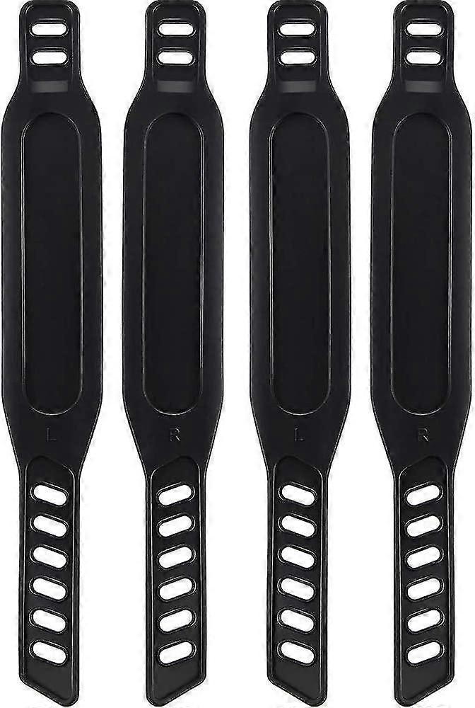 Exercise Bike Pedal Straps Rubber Easy Adjust Pedal Straps Universal Pedal Straps for Exercise Bike