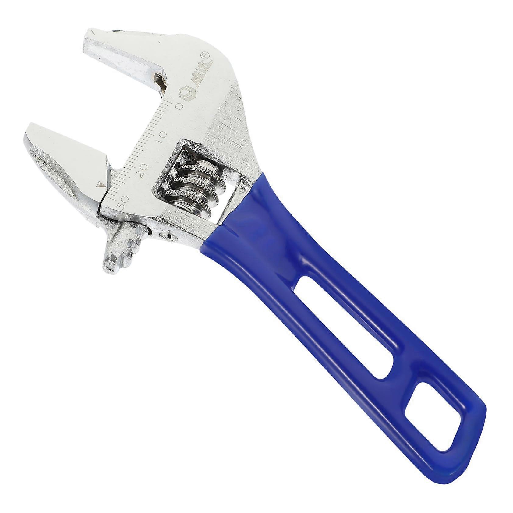 Adjustable Spanner Heavy Duty Short Handle Wrench Tap Wrench Open