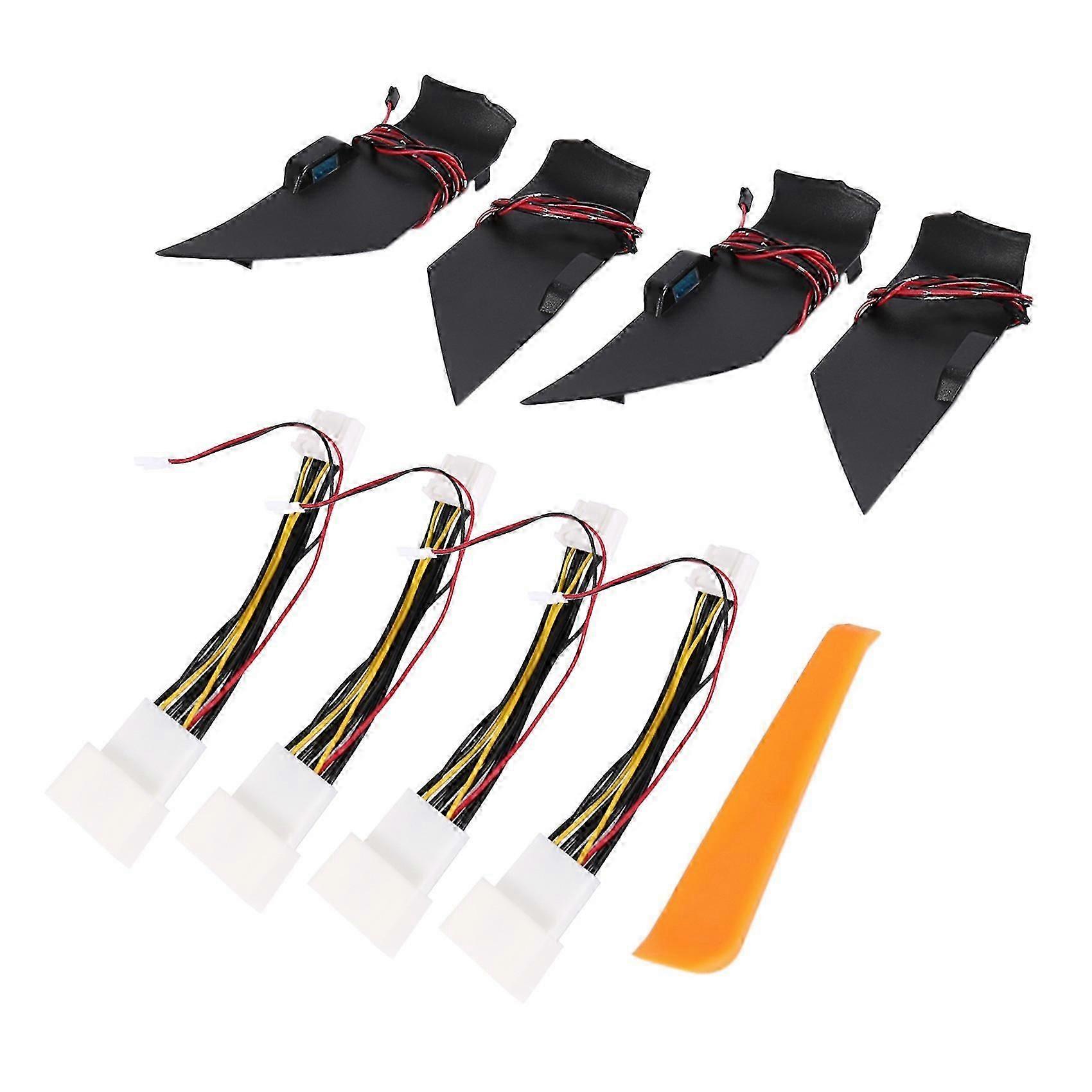 For Door Bowl Armrest Atmosphere Light LED Blue