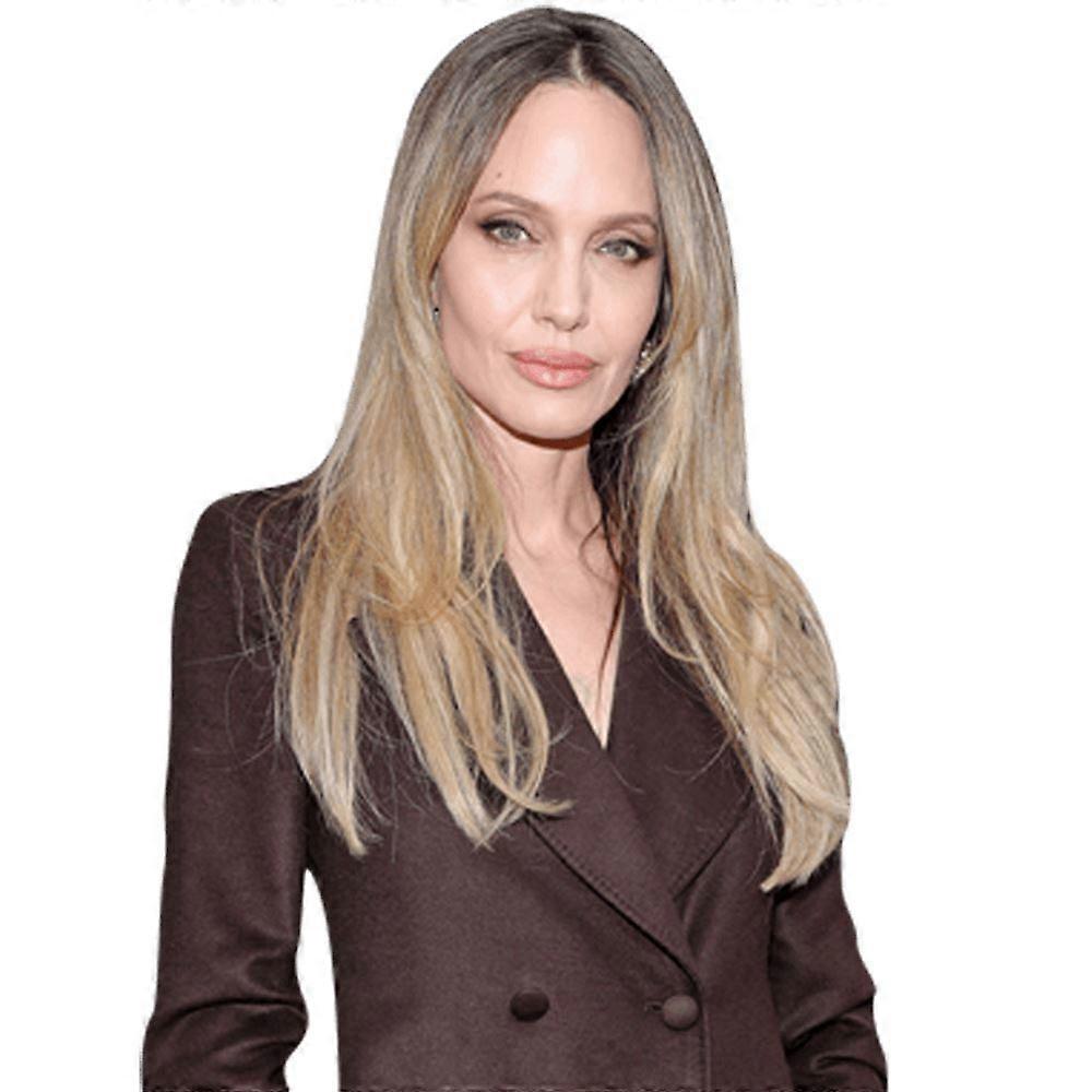 Angelina Jolie (Coat) Half Body Buddy Cutout