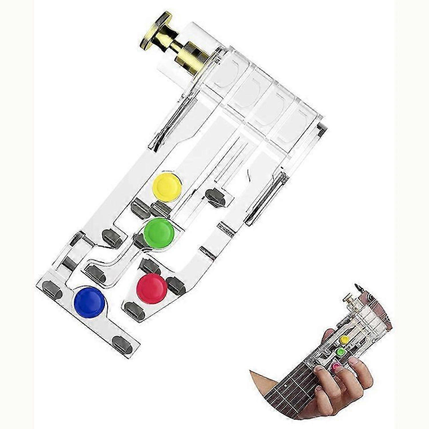 Guitar learning system, chord teaching aids, learning shark tank, one-click acoustic trainer for beginners, guitar assistant -HK908