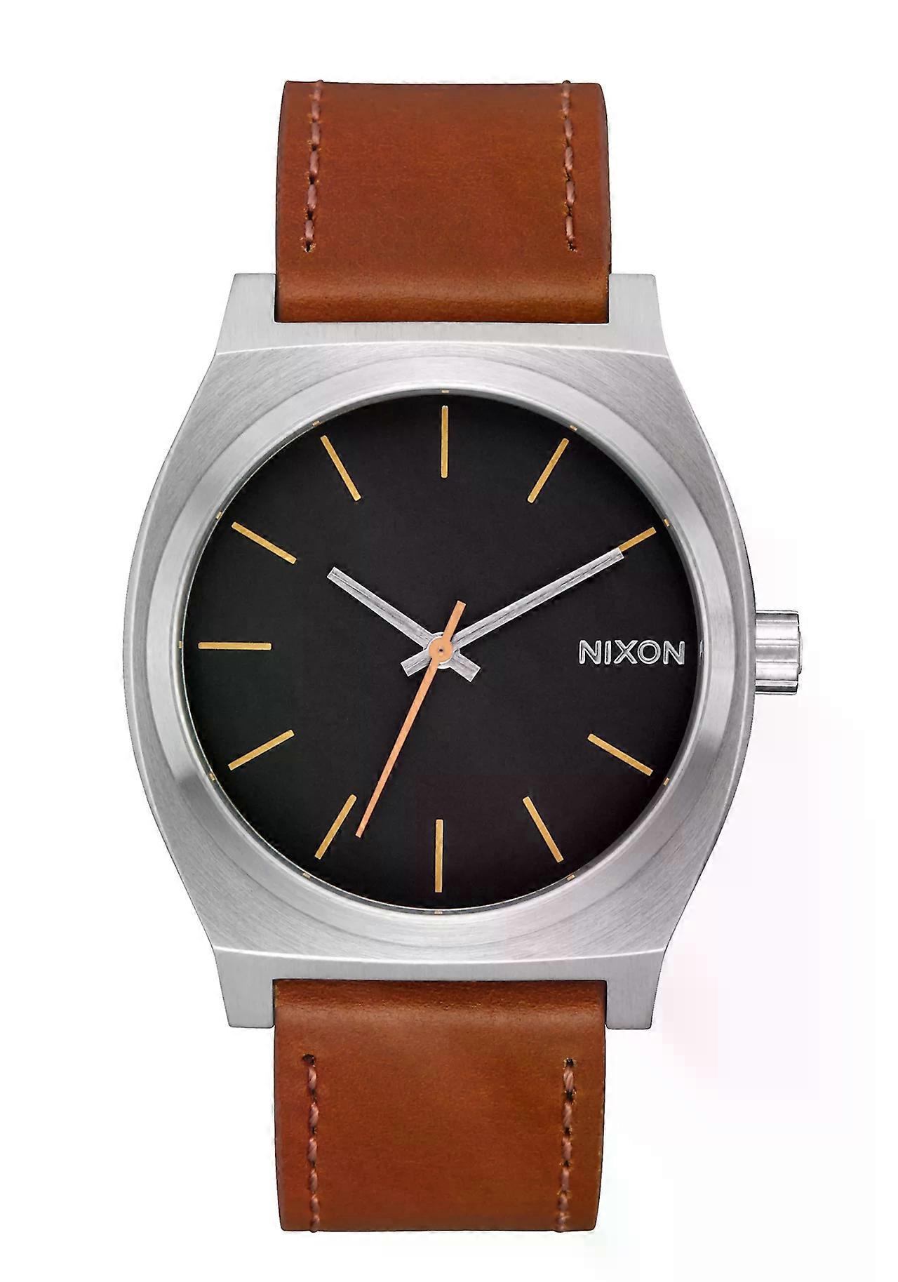 Nixon Time Teller argento / nero / marrone (A0452455)