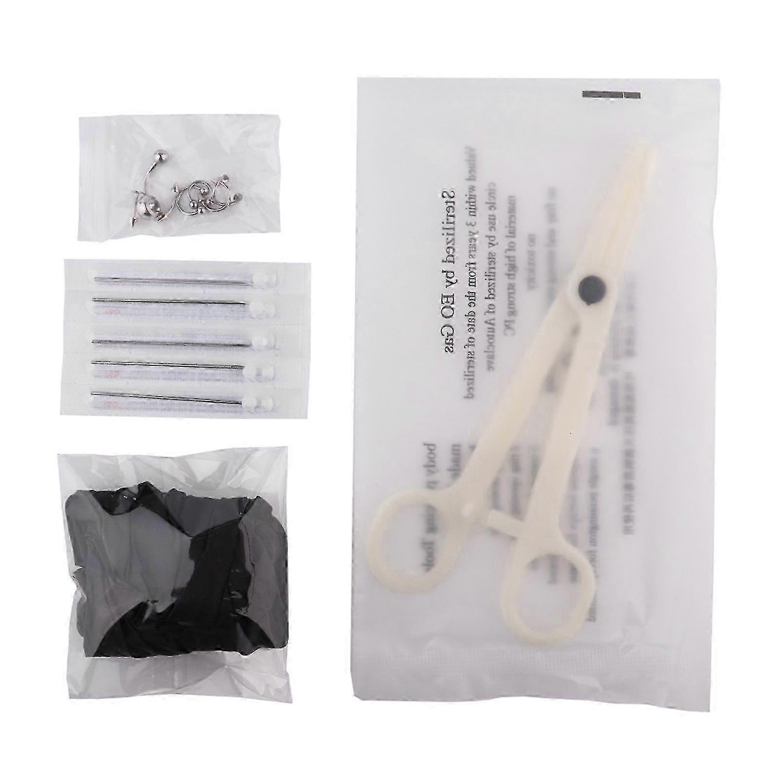 Tattoo Equipment Disposable Piercing Set Piercing Accessories Piercing Tools Piercing Needles