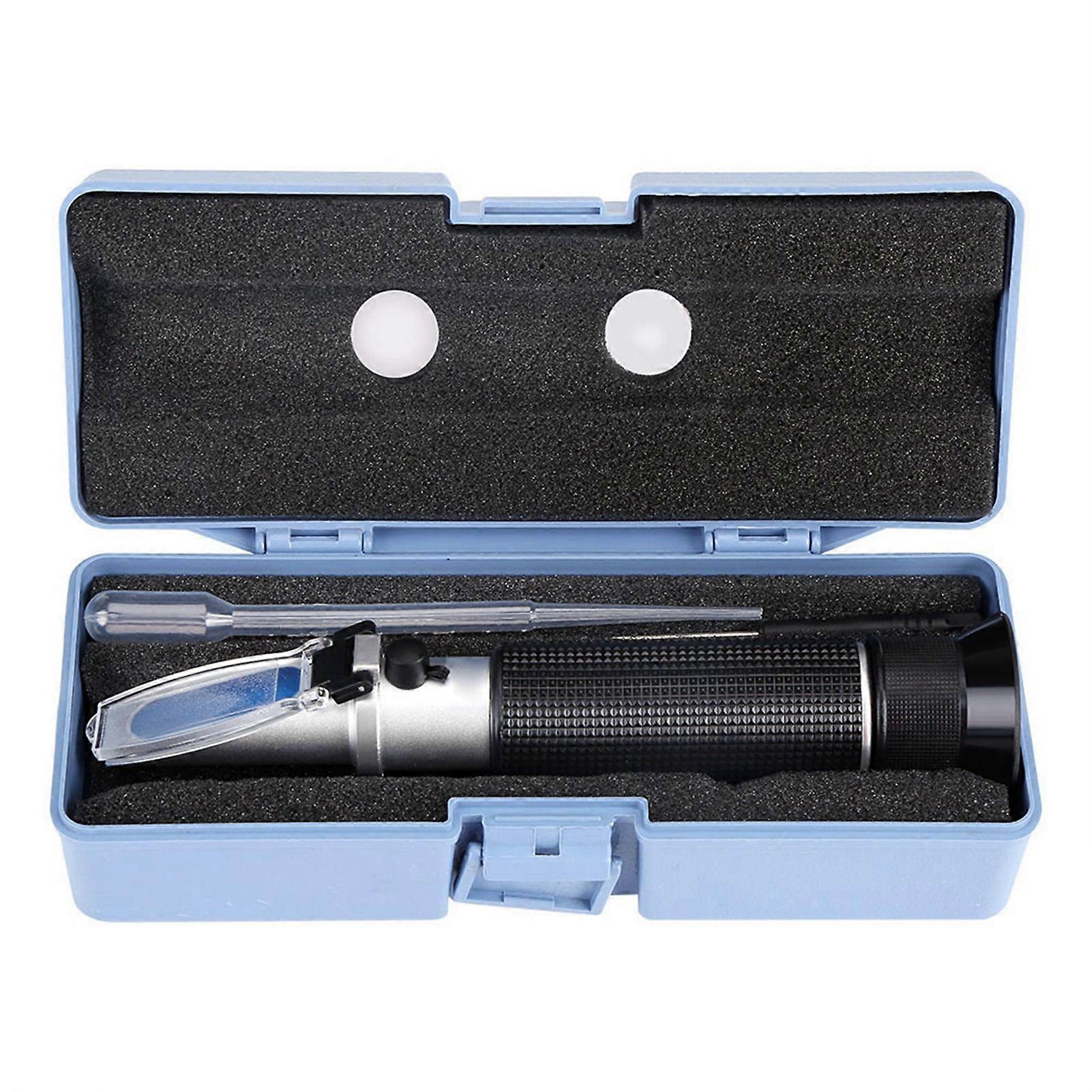Professional Handheld Alcohol 080% Test Refractometer Tester Meter Measure Instrument