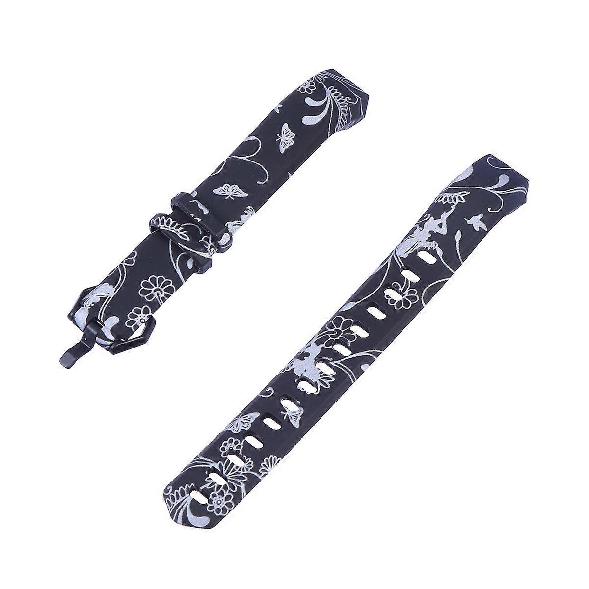 Tpu Wriststrap Replacement Strap for Hr Black