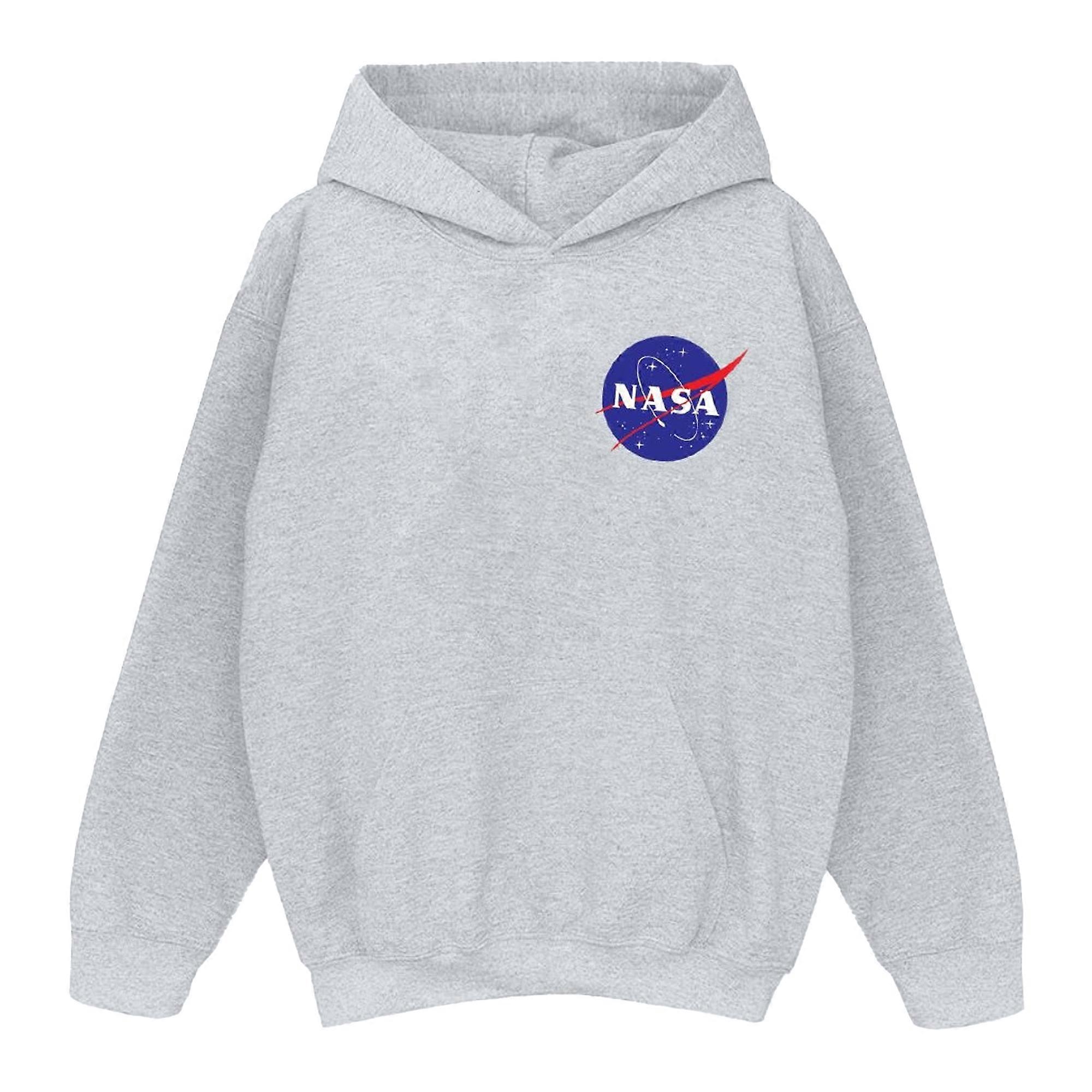 NASA gutter klassiske Insignia brystet Logo Hettegenser