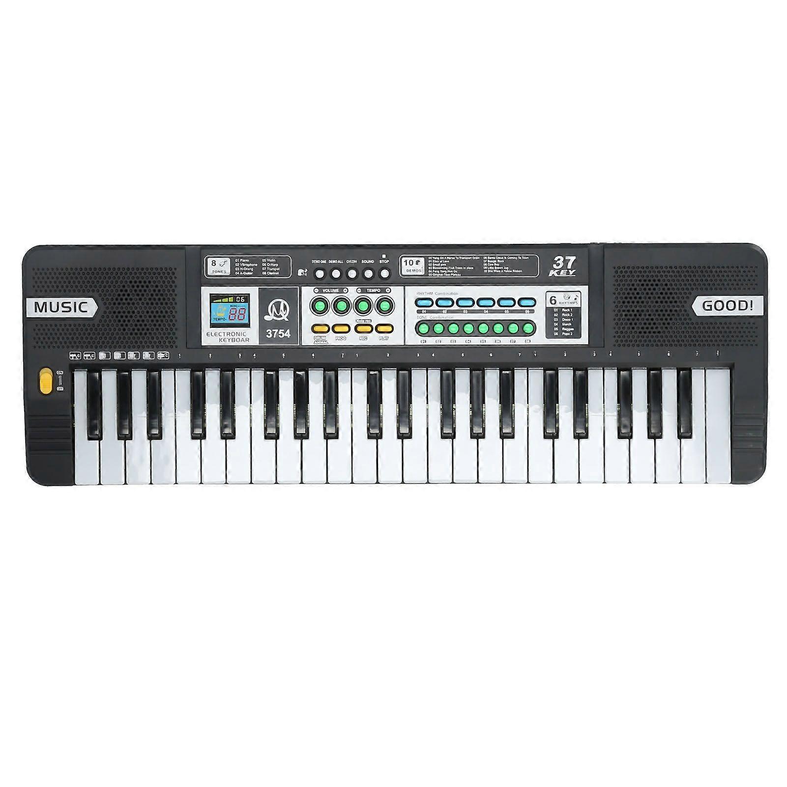 Kids Electronic Piano 37 Key Mini Portable Keyboard for Beginner Music Instrument Learning