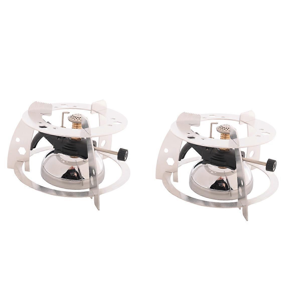 2X Mini Tabletop Butane Gas Burner with Flame Head for Siphon Coffee Heater Maker Coffee Maker Mocha