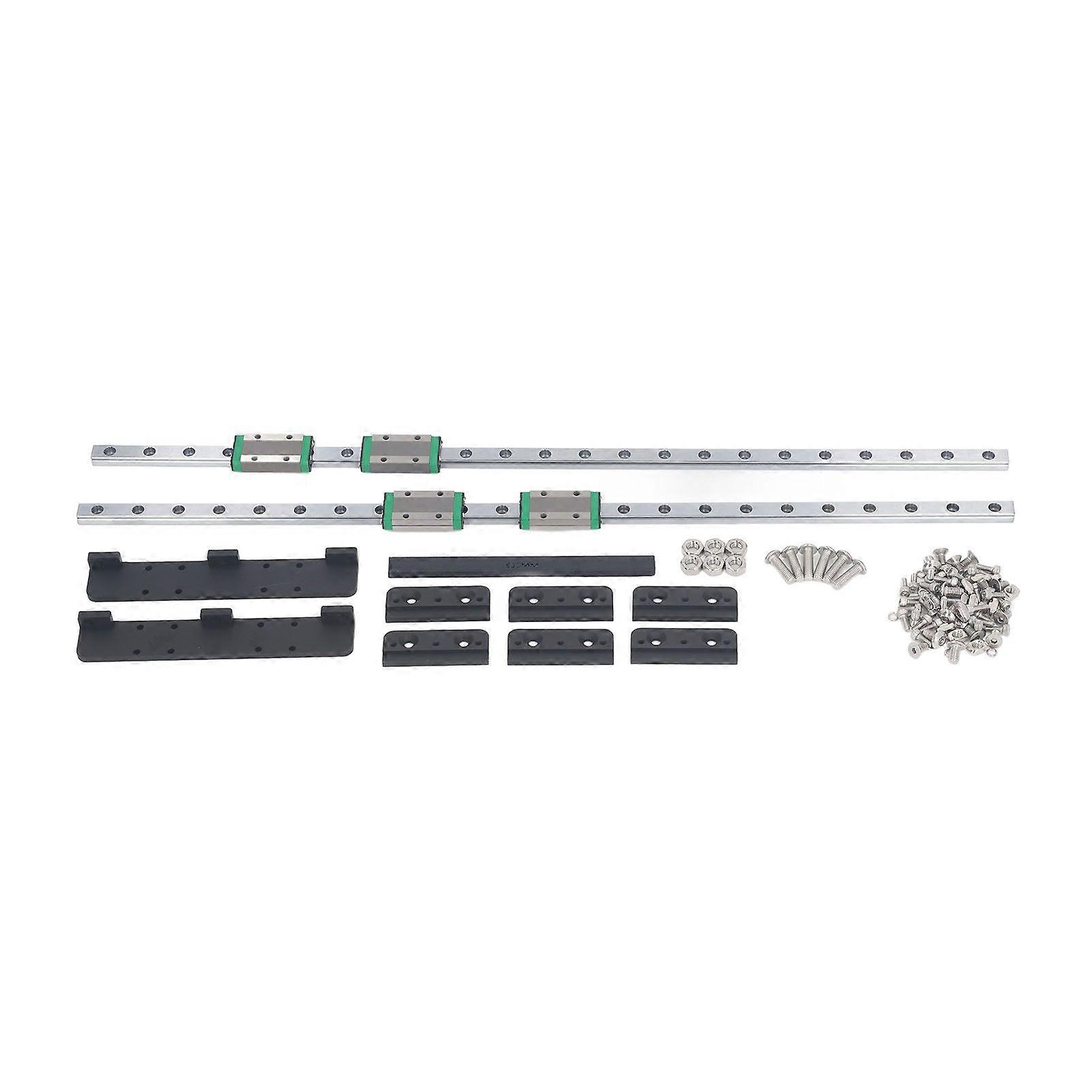 3D Printer Y Axes Linear Rail Guide Kit High Accuracy Low Noise Y Axes Linear Rail for Neptune 3 PLUS 4 Plus