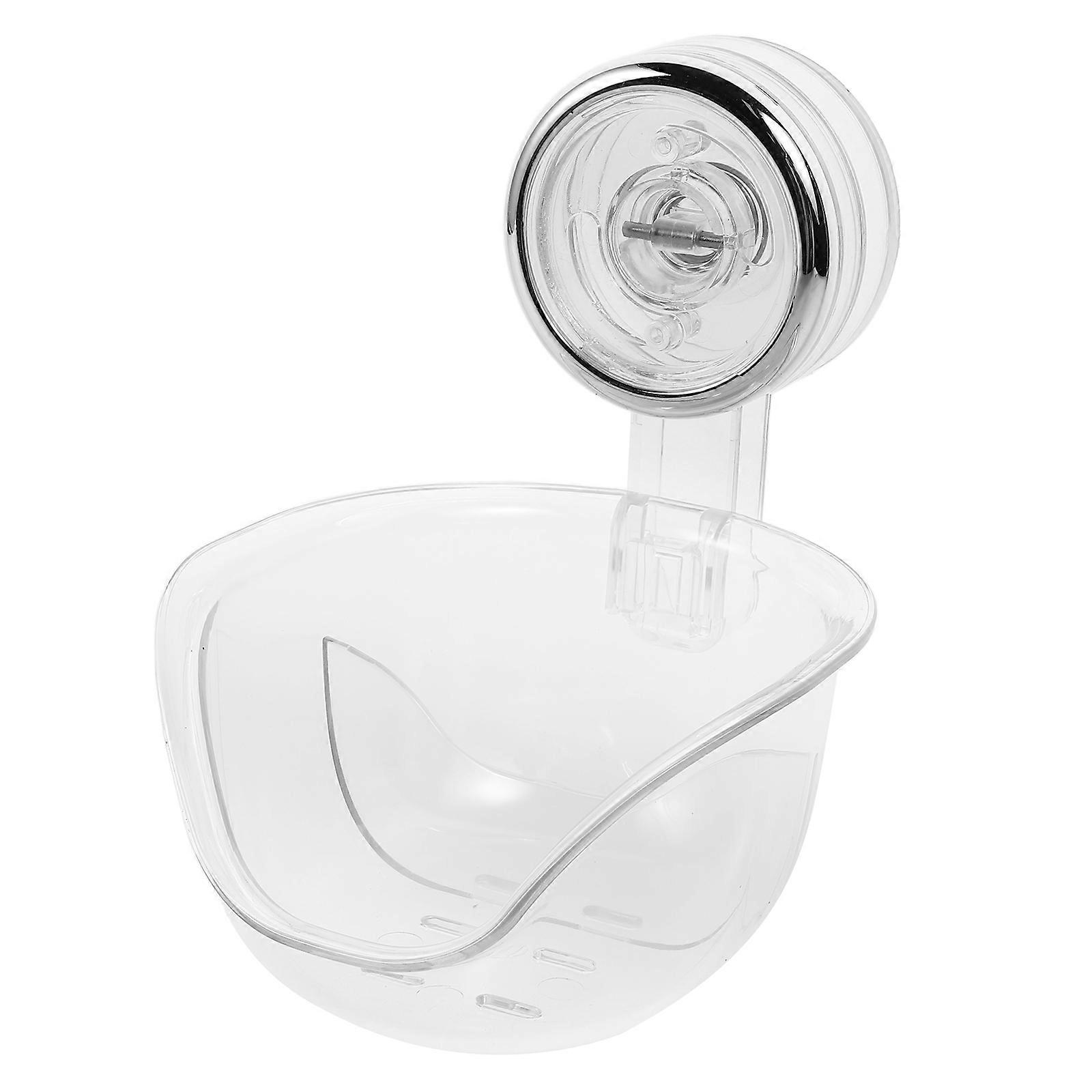 Suction Cup Makeup Sponge Rack for Storage Use Transparent Reusable