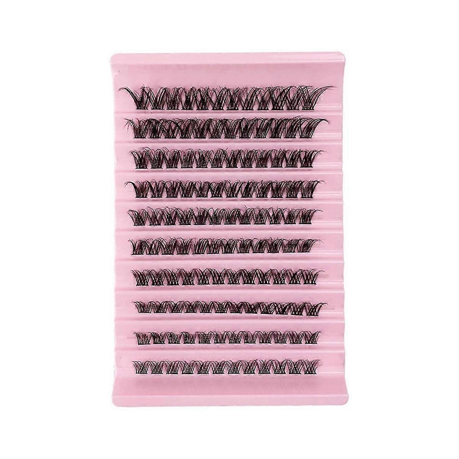 D06 DIY Cluster Lashes Volume Natural Segmented Eyelashes Bundles