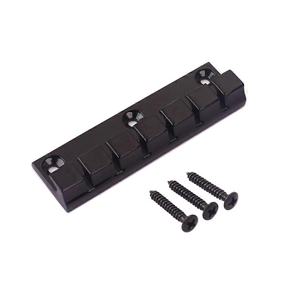 Guitar Saddle Bridge 6 Strings Fixed Bridge for Electric Guitar Hardtail Accessories
