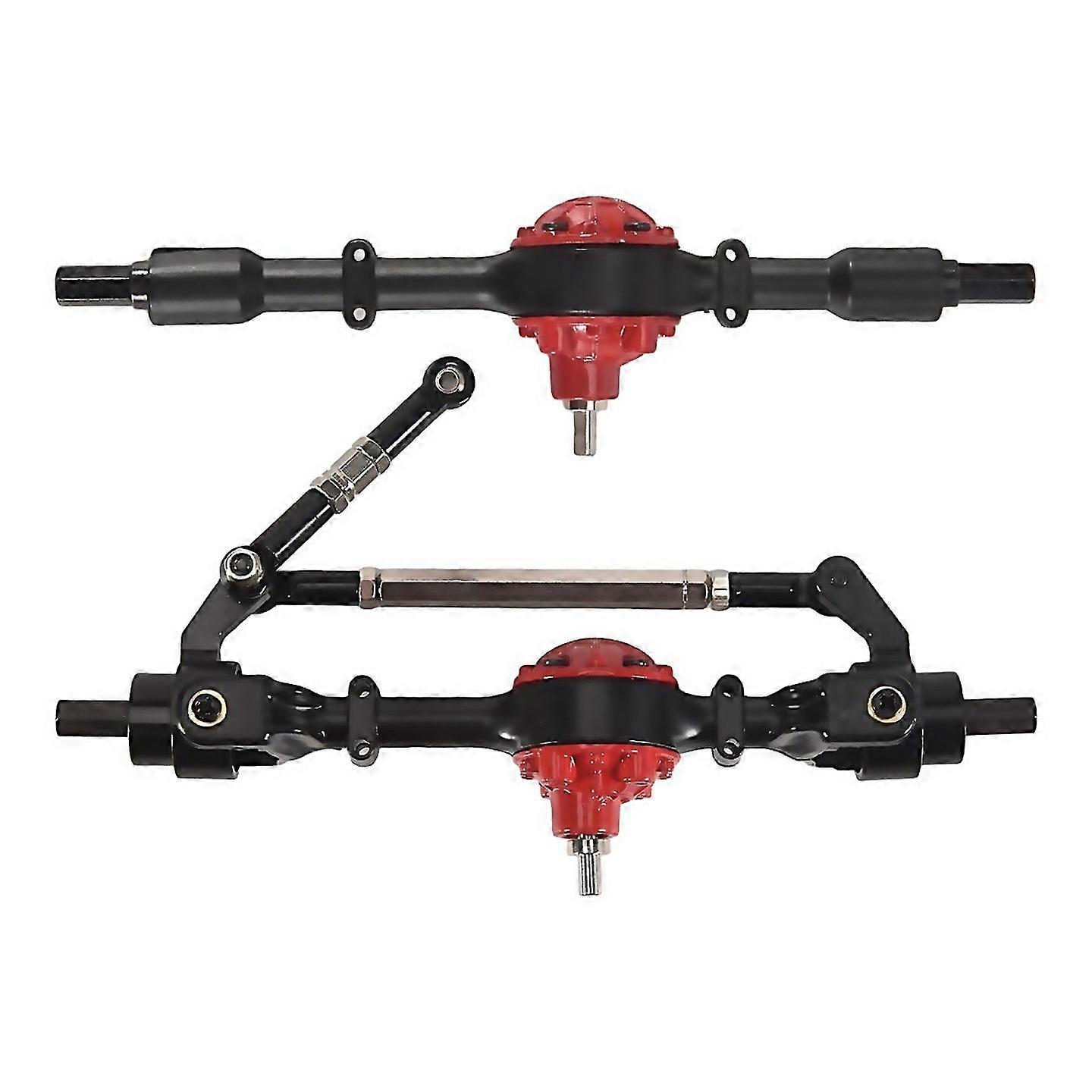 For Metal Front And Rear Axle For Wpl C14 C24 C34 C44 B14 B24 116 Rc Car Upgrades Parts Accessoriesb