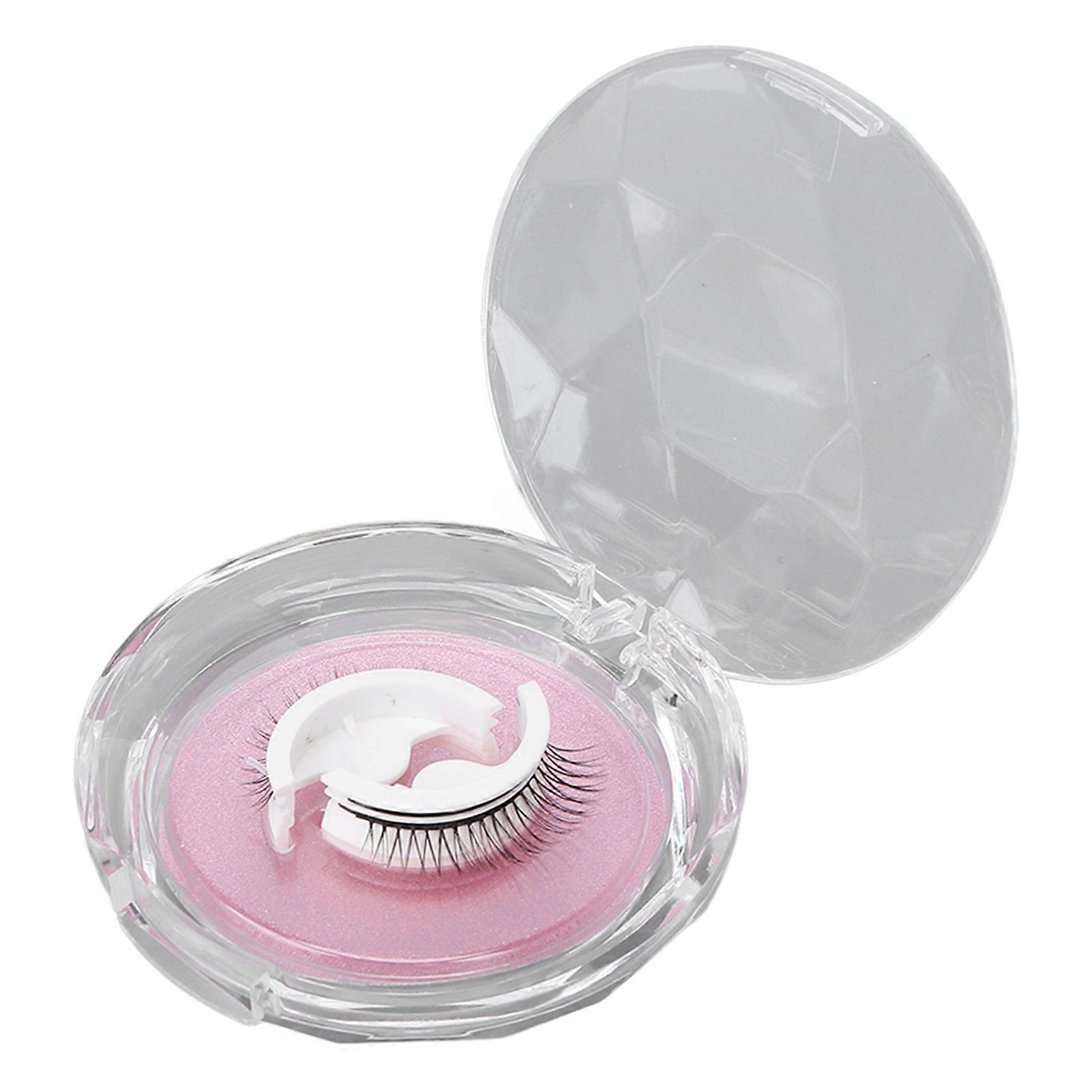 False Eyelashes Artificial Fiber Self Adhesive Waterproof Reusable Natural Fake Eyelashes Thick
