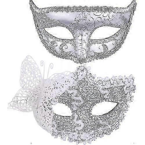 Couple Masquerade Mask Lace