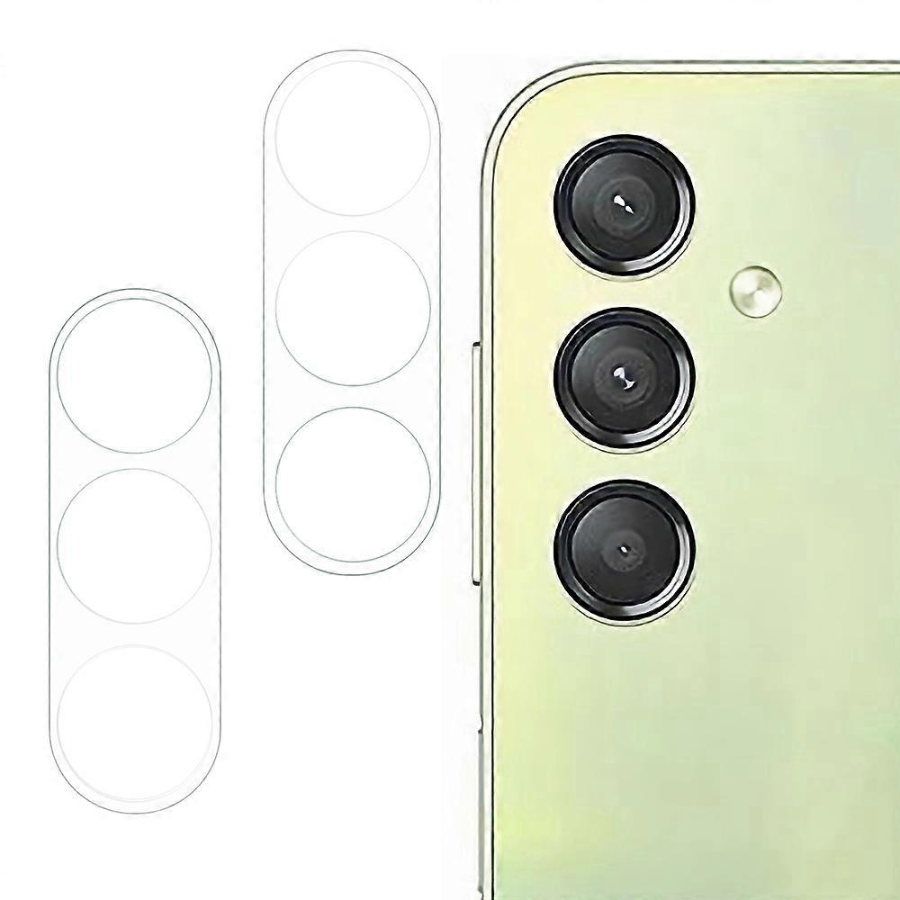 2Pcs For Samsung Galaxy A25 5G (Global) (161.0 x 76.5 x 8.3mm) Camera Lens Protector 3D Arc Edge Tem