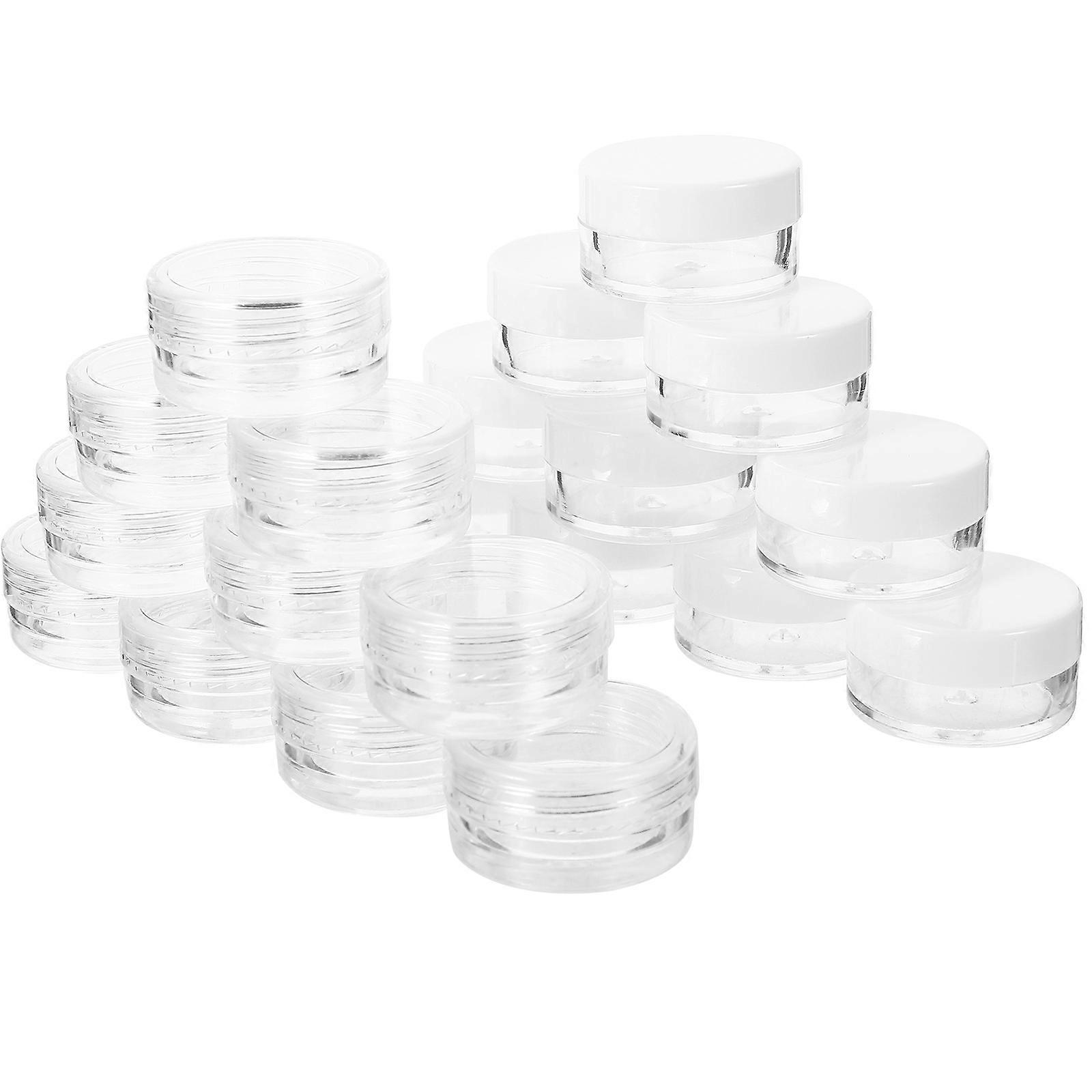 Empty Cream Containers For Eye Cream Camping Assorted Color Round Shape 250Pcs