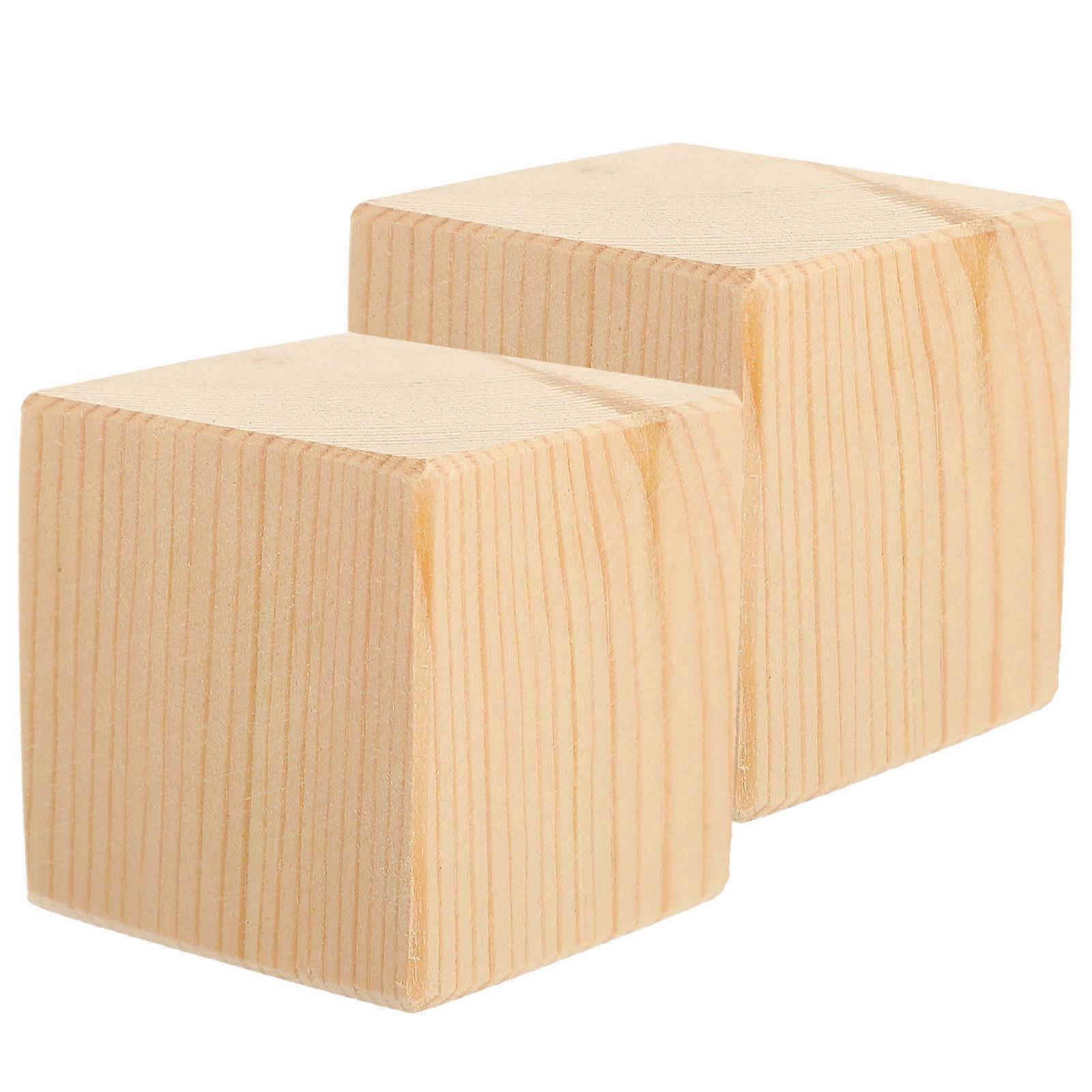 Møbelbenforhøyer i tre til seng/sofa, beige