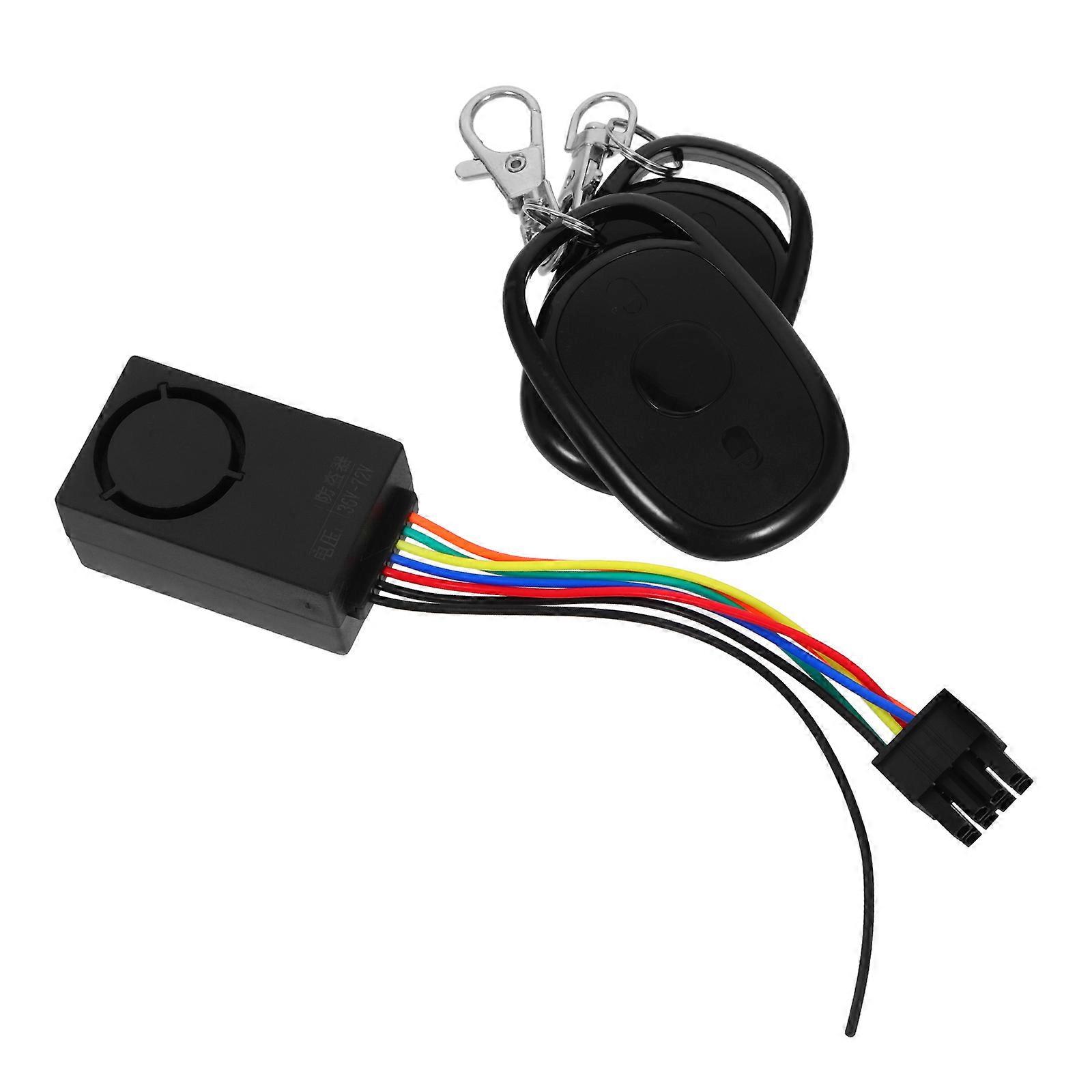 Ebike Alarm Electric Scooter Lock with Dual Remote Controls 2Sets