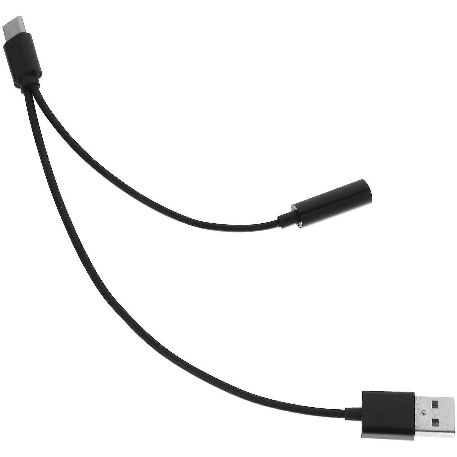 USB C to Double 3.5mm Audio Adapter for Phone Cable 3Pcs Included