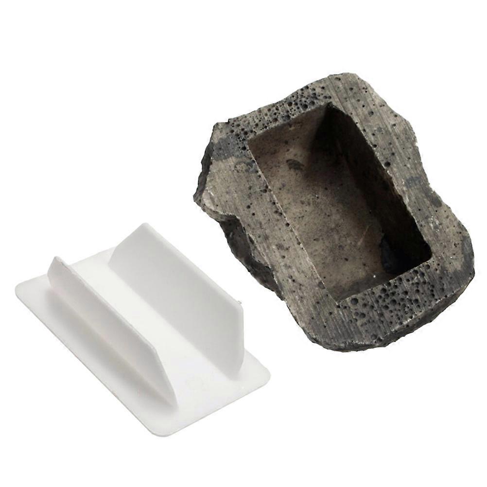 Realistic Stone Key Box Hidden Storage Solution For Users With Hidden Key Needs 1 Set