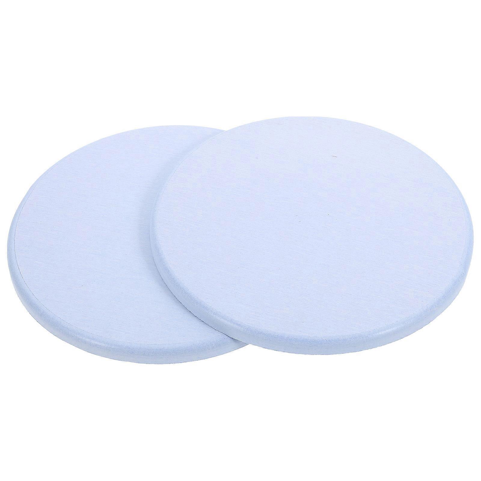 Water Absorption Diatomite Planter Mats 6 Pcs Drying Saucer for Flowerpot Indoor Use 18X18CM Multifunctional