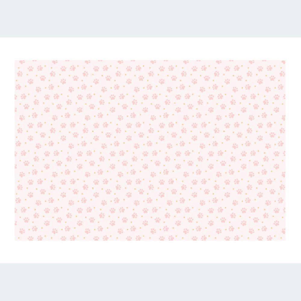 Paper Tablecloth Paws, mix, 180x120 cm
