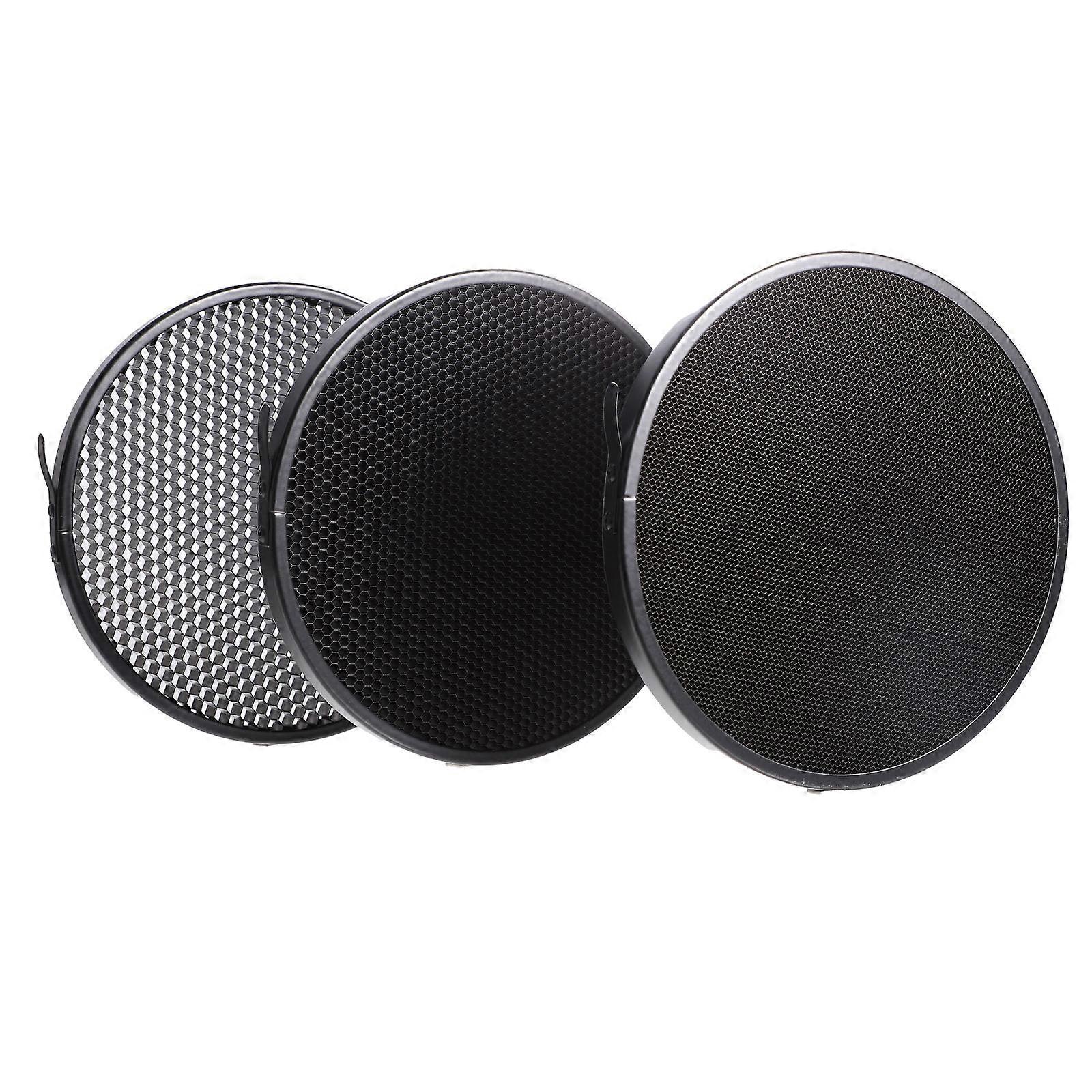 Photography Honeycomb Grid for Strobe Light Flash 4Sets Black