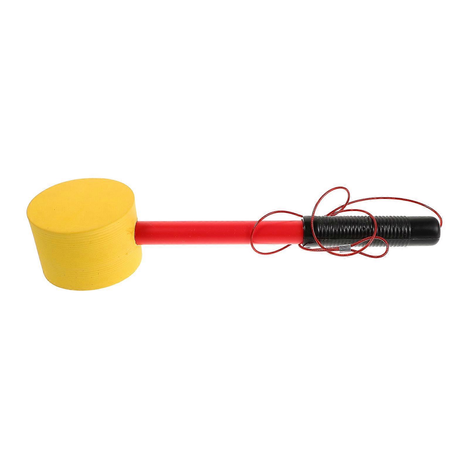 Yellow Plastic Hammer Toy for Toddlers Interactive 3Pcs Game Set