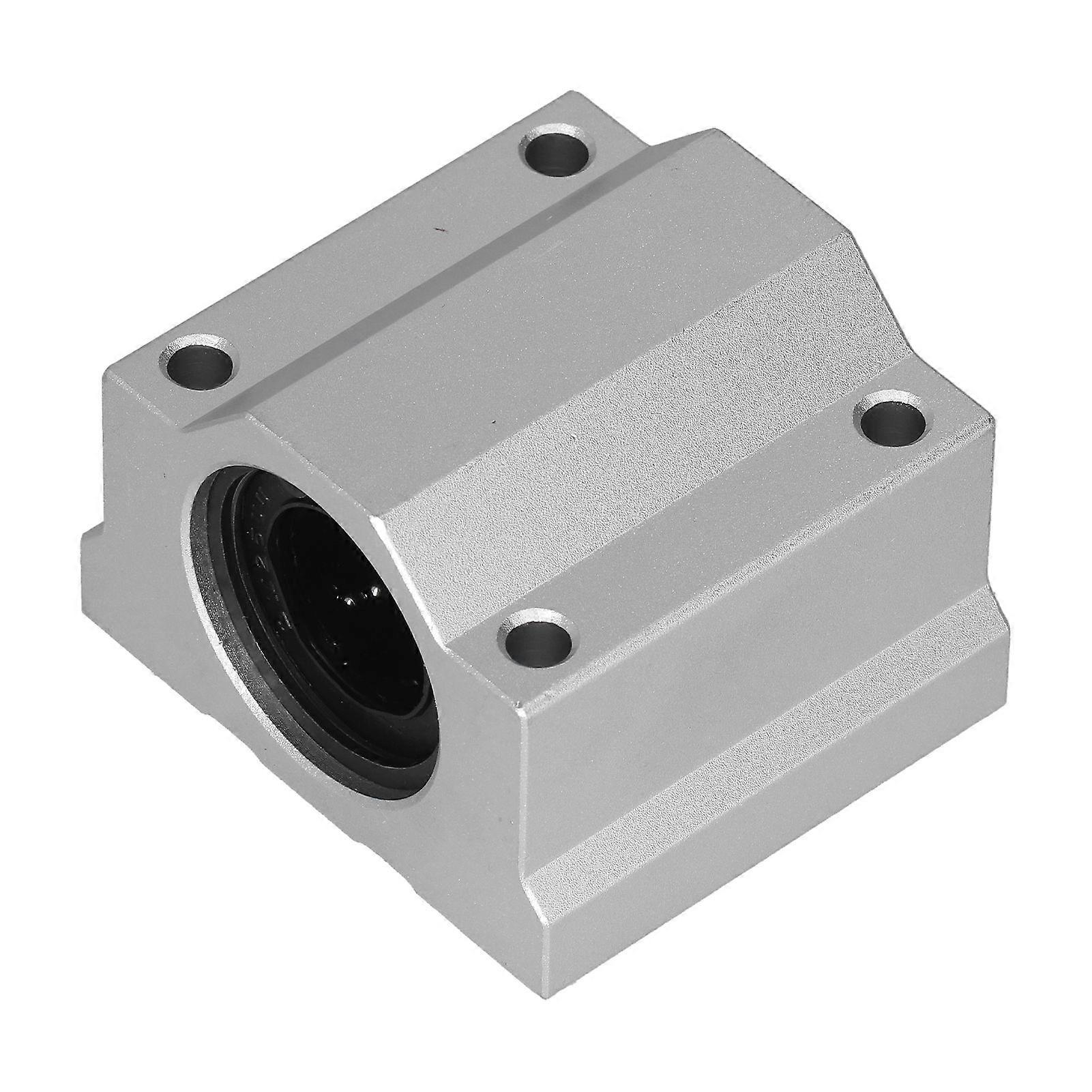 SCS25UU Slide Block Linear Motion Bearing Ball Aluminum Alloy Closed Linear Bearing Slide Block for Machinery