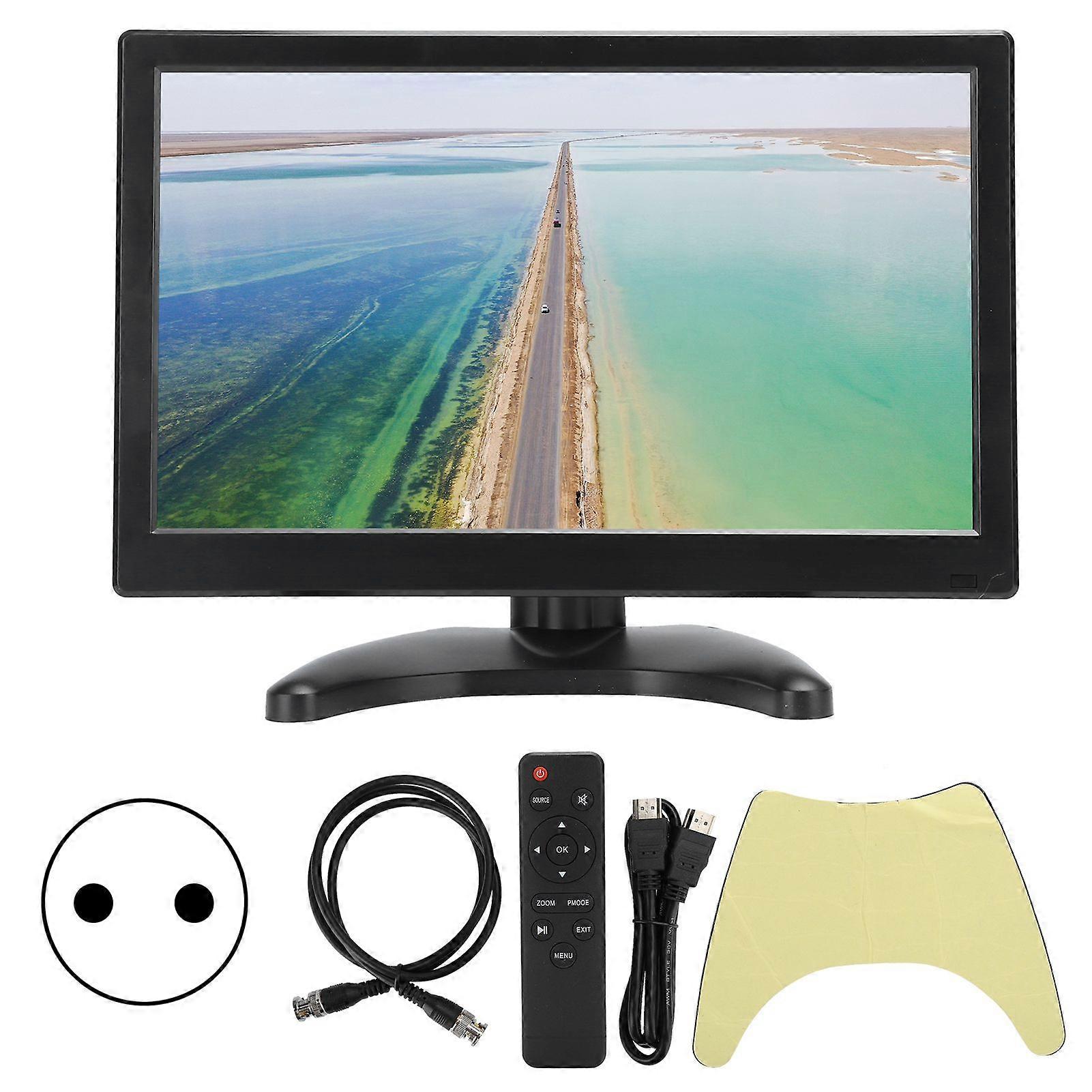 Portable Monitor Display HDMI VGA AV USB BNC Wall Mount Card Playback  11.6in