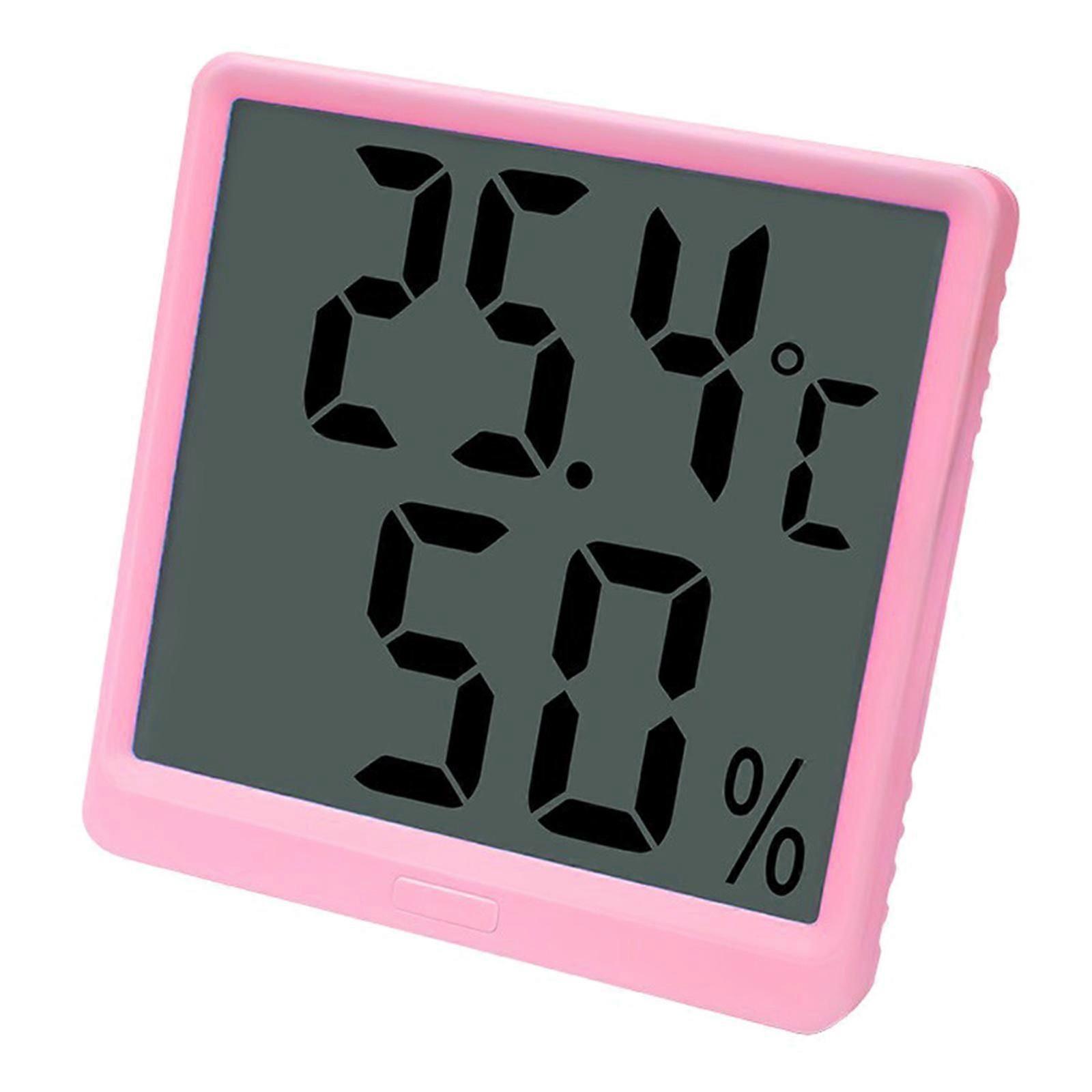 thermometer hygrometer with large display for home or office