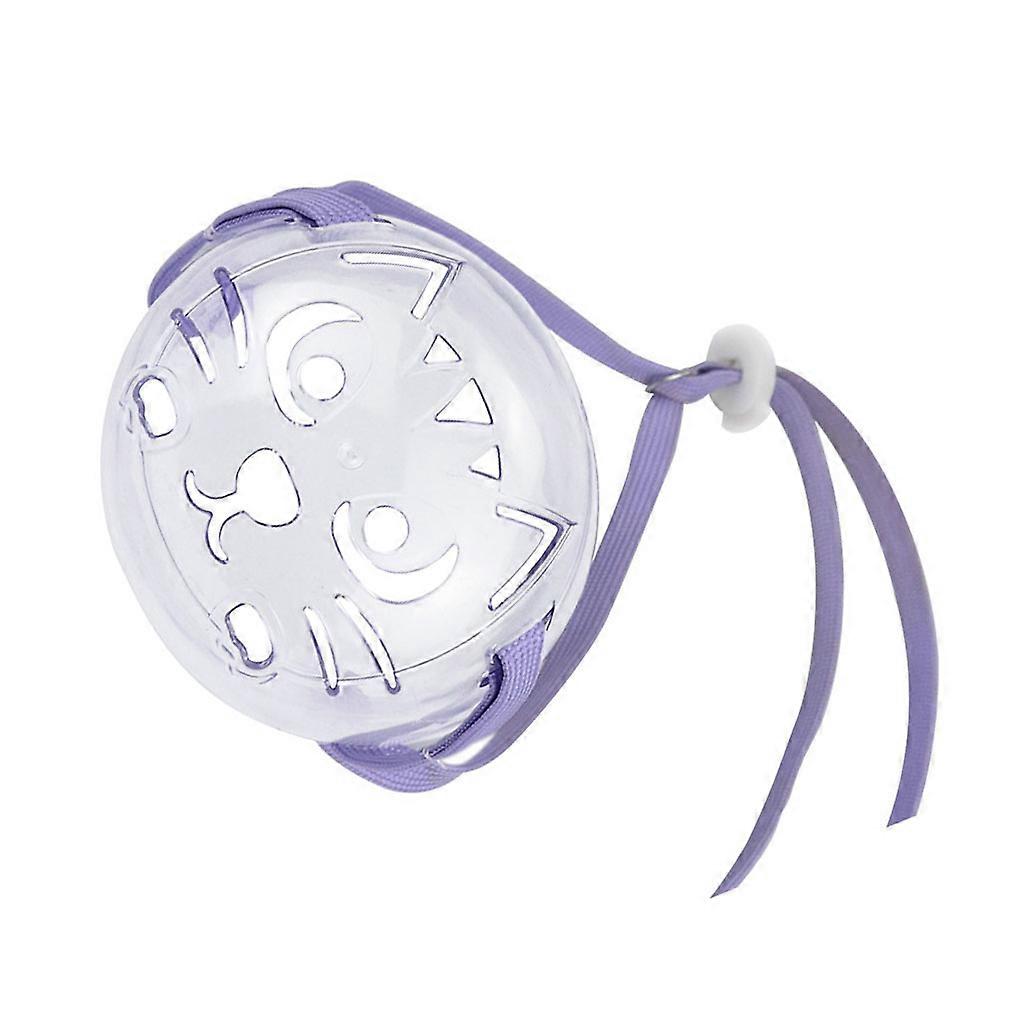 Cat Muzzle Set Mesh Breathable Cat Muzzle Comfortable Safety Pet Muzzle