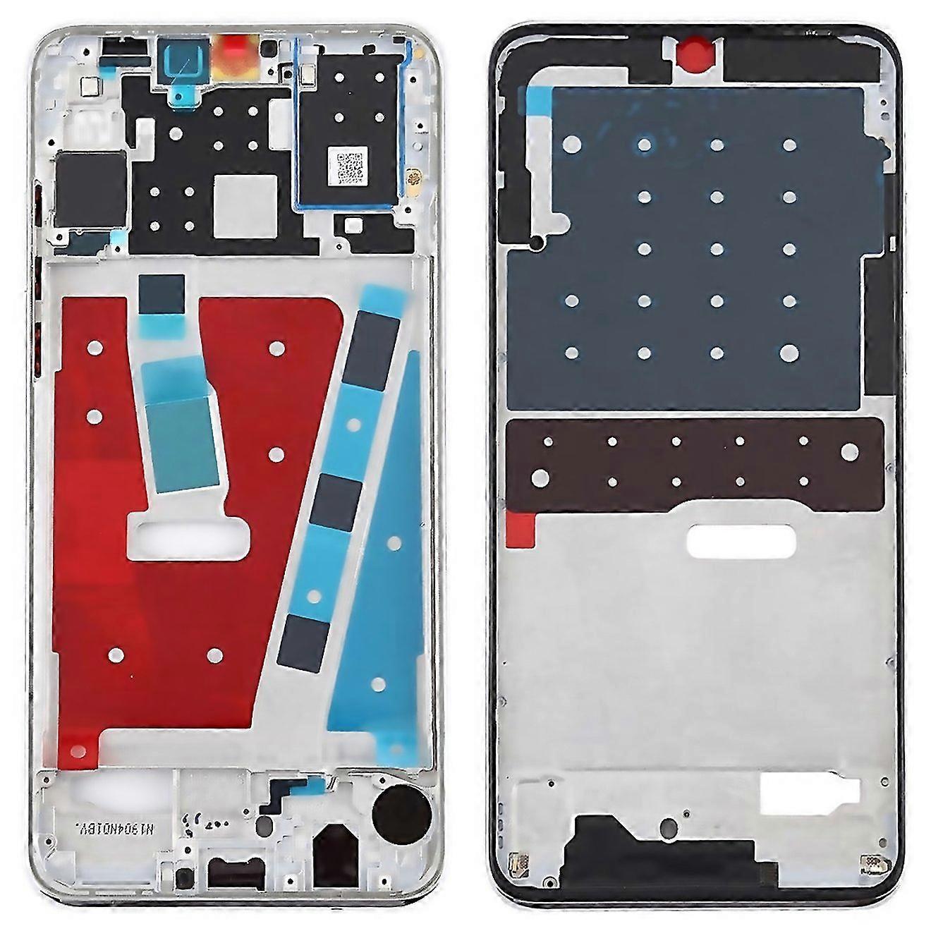 For Front Housing Lcd Frame Bezel Plate For Huawei P30 Lite 48mpwhite