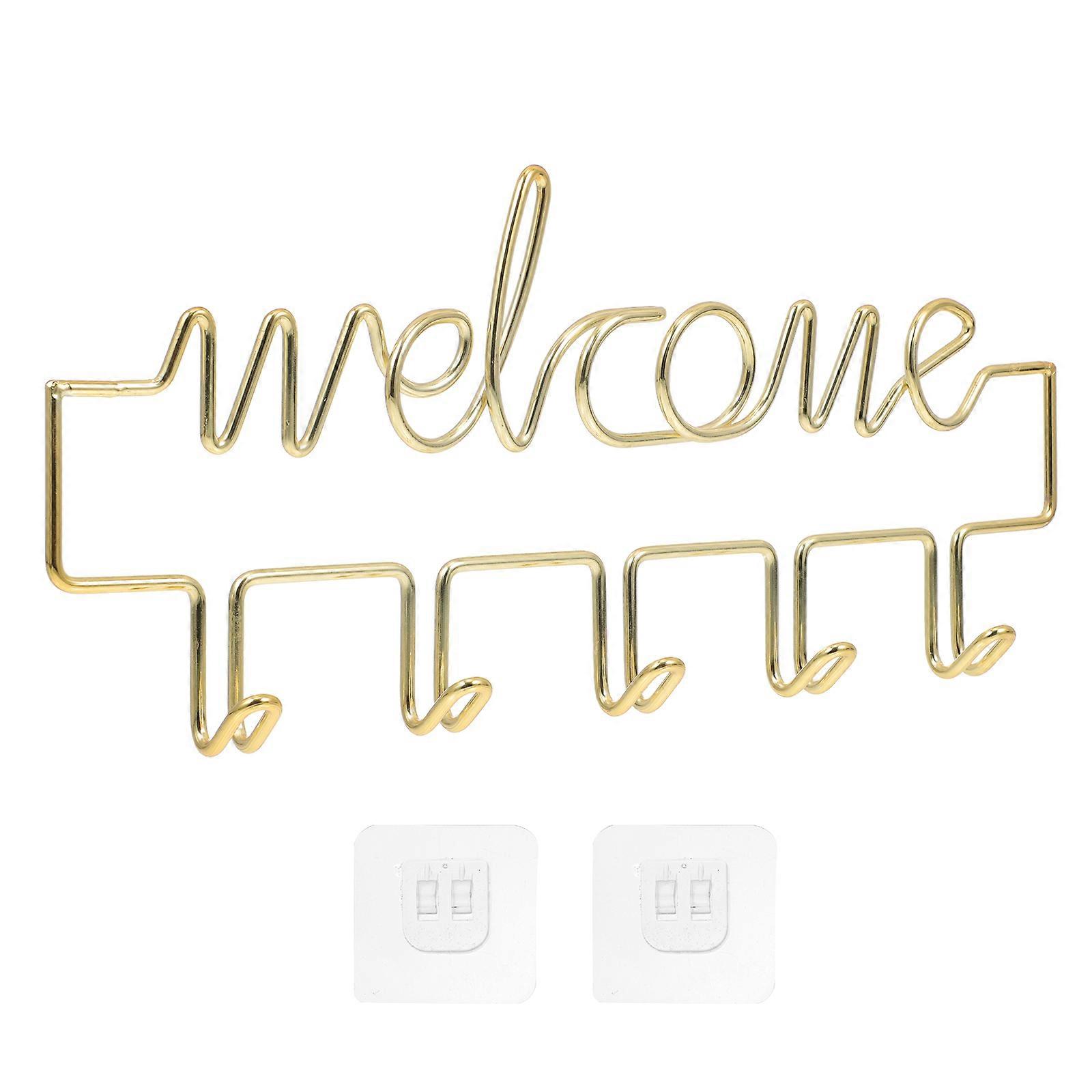 Multi-Functional Storage Rack Iron Hanging Rack for Home Use 2Sets