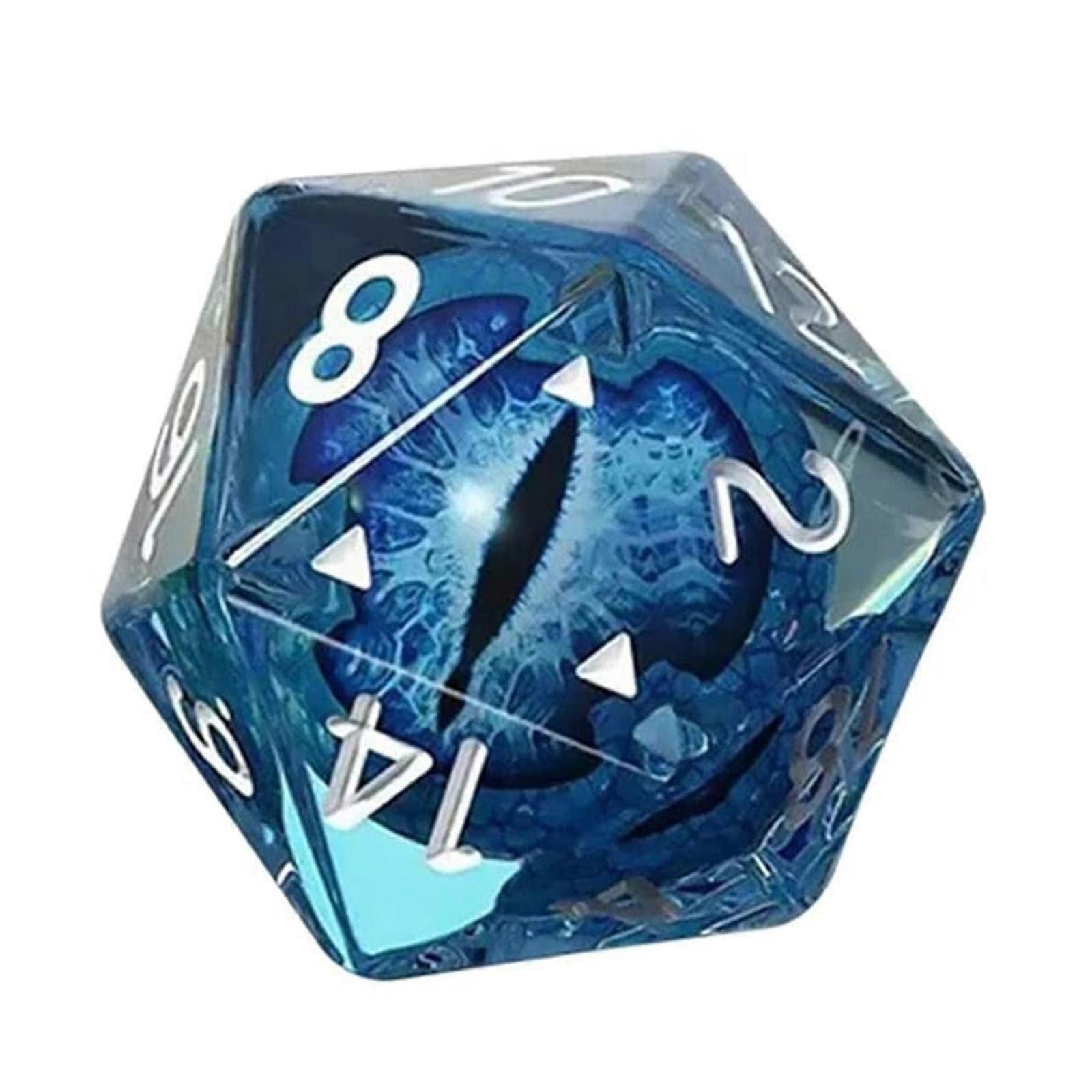 Dragon Eye Dice Vivid Longan Polyhedral Dice Set With Various Colors Available