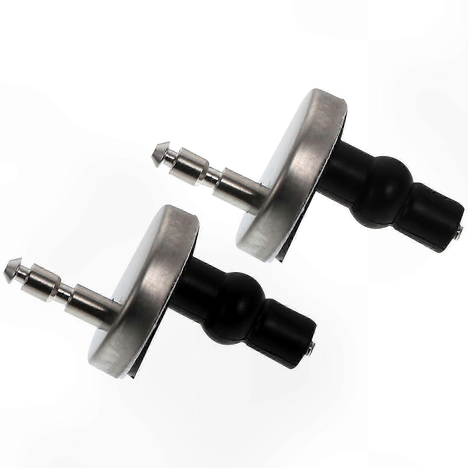 2pcs Quick Release Toilet Seat Hinges and Fixings Set