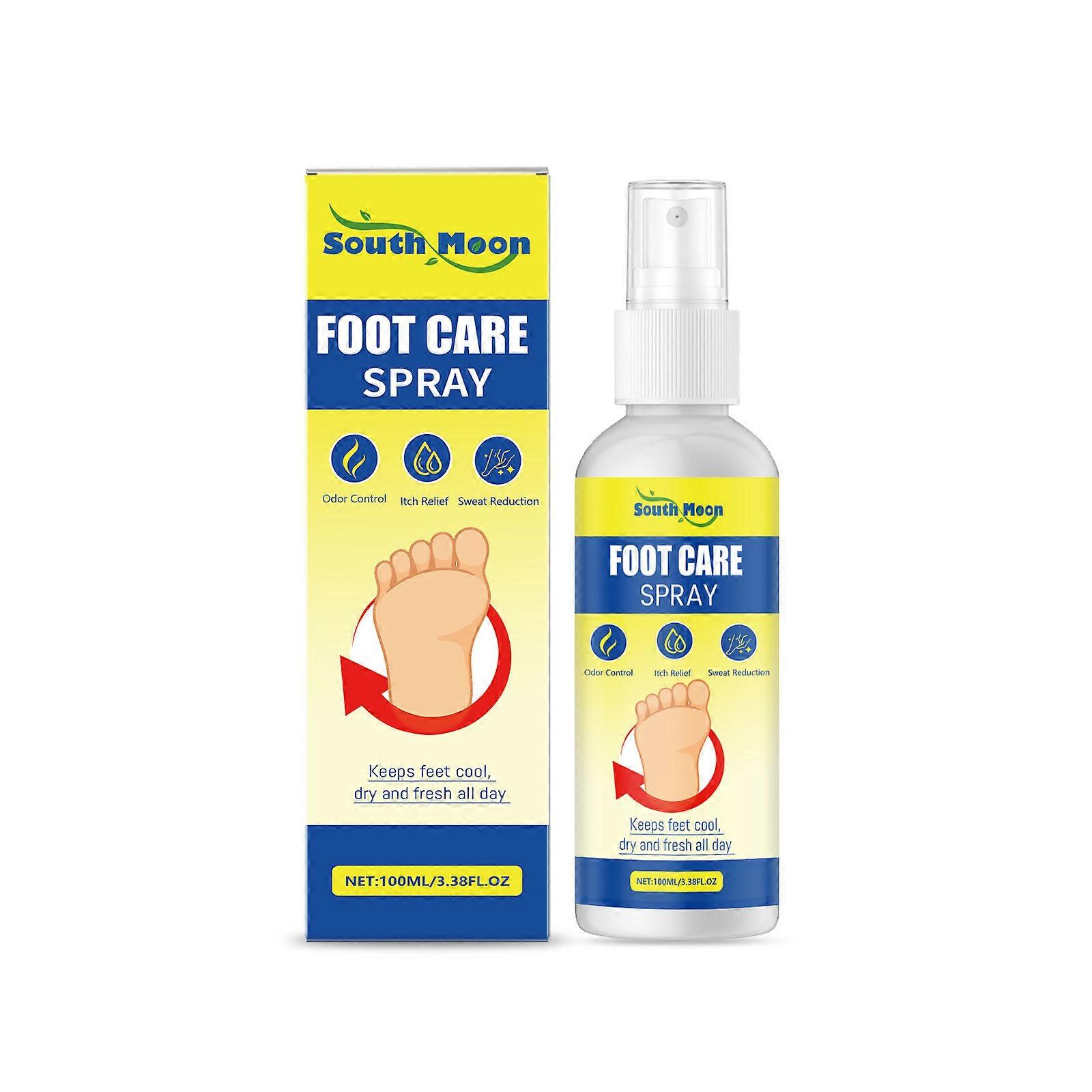 South Moon Foot Care Spray Is Gentle, Refreshing And Comfortable. It Provides A Comfortable Sweat Sensation And Is Convenient For Daily Use On Shoes A