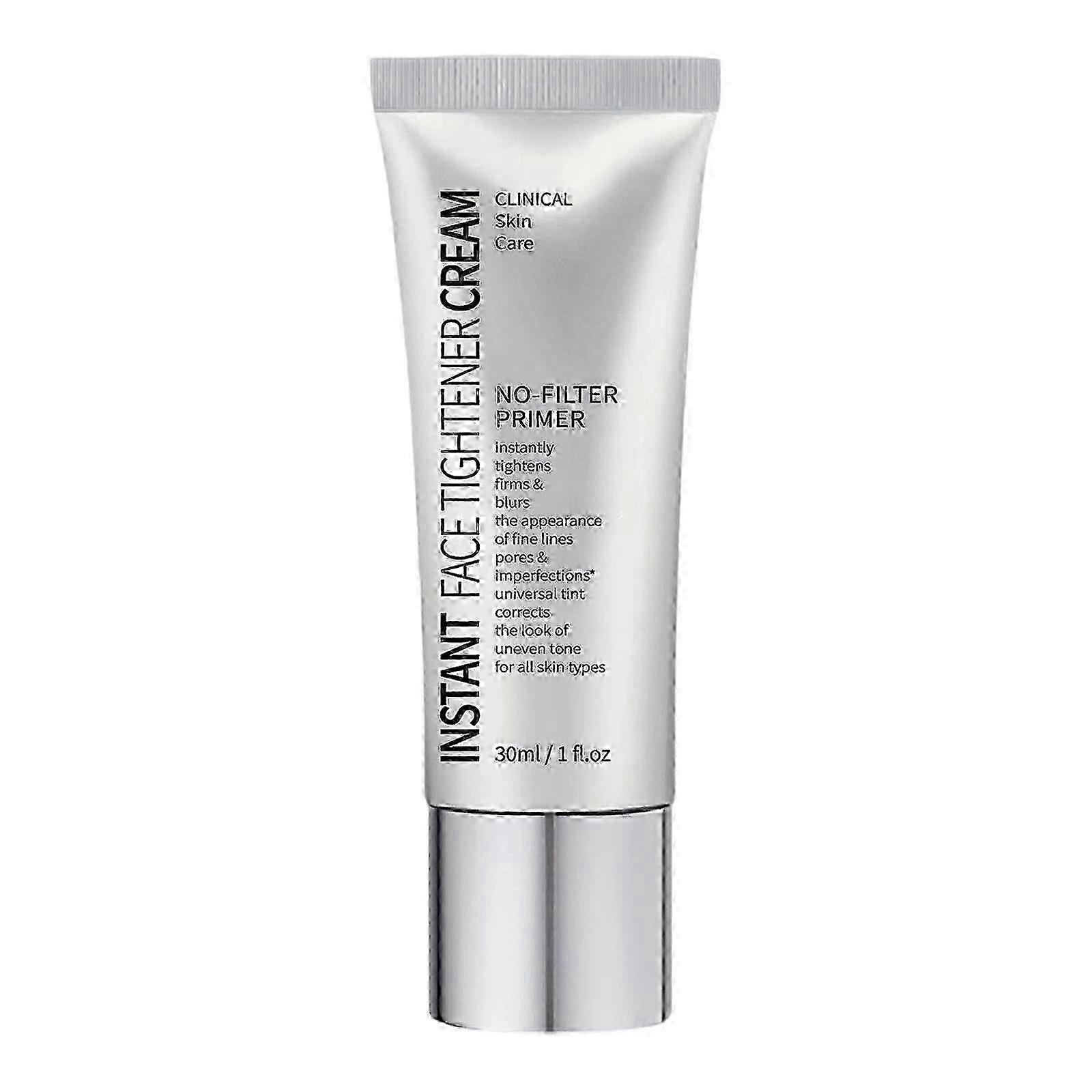 Face Tightener Primer Makeup - Long-Lasting Power Grip with Blurring Effect, No-Filter Instant Face Tightener for Instant Result