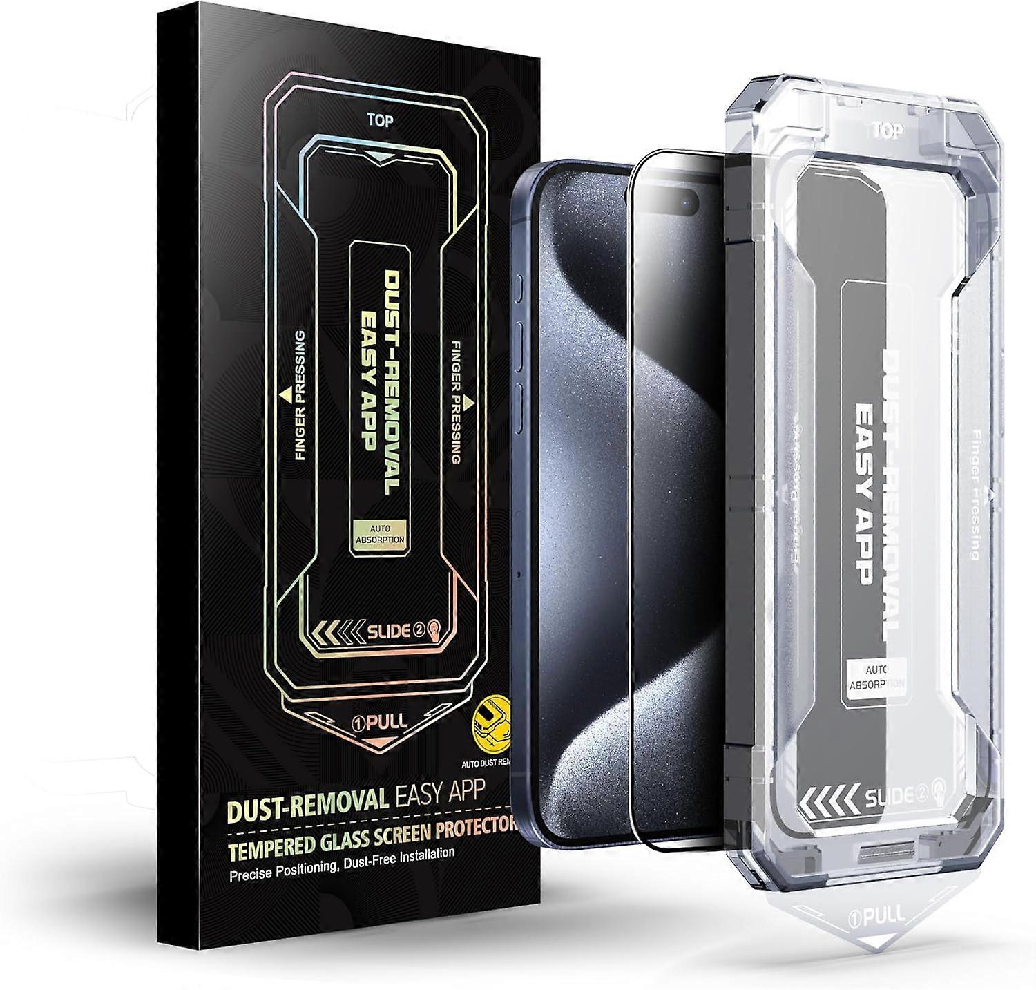 Privacy Screen Protector for compatible with iPhone 14 Pro. Dust-Removal Easy Apply Tempered Gl Screen Protector.