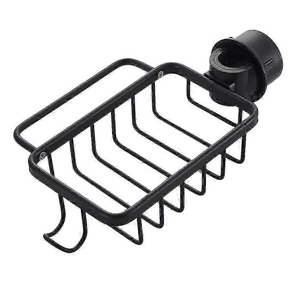 faucet rack aluminum kitchen storage sponge drainage hanging basket