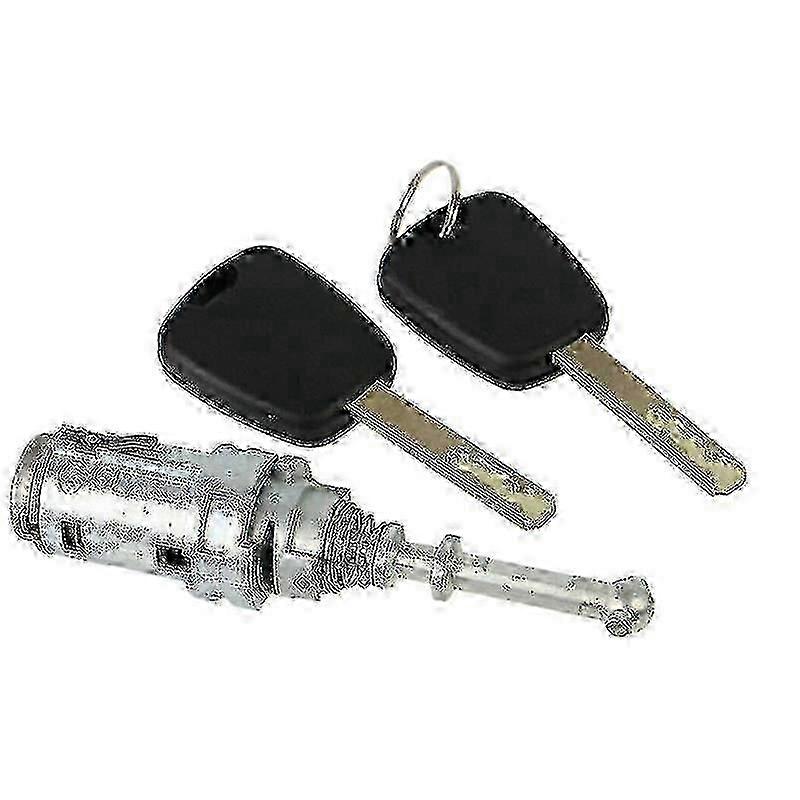 Front Left Door Lock Barrel For Citroen C2 C3 2002-2010 With 2 Keys hwy