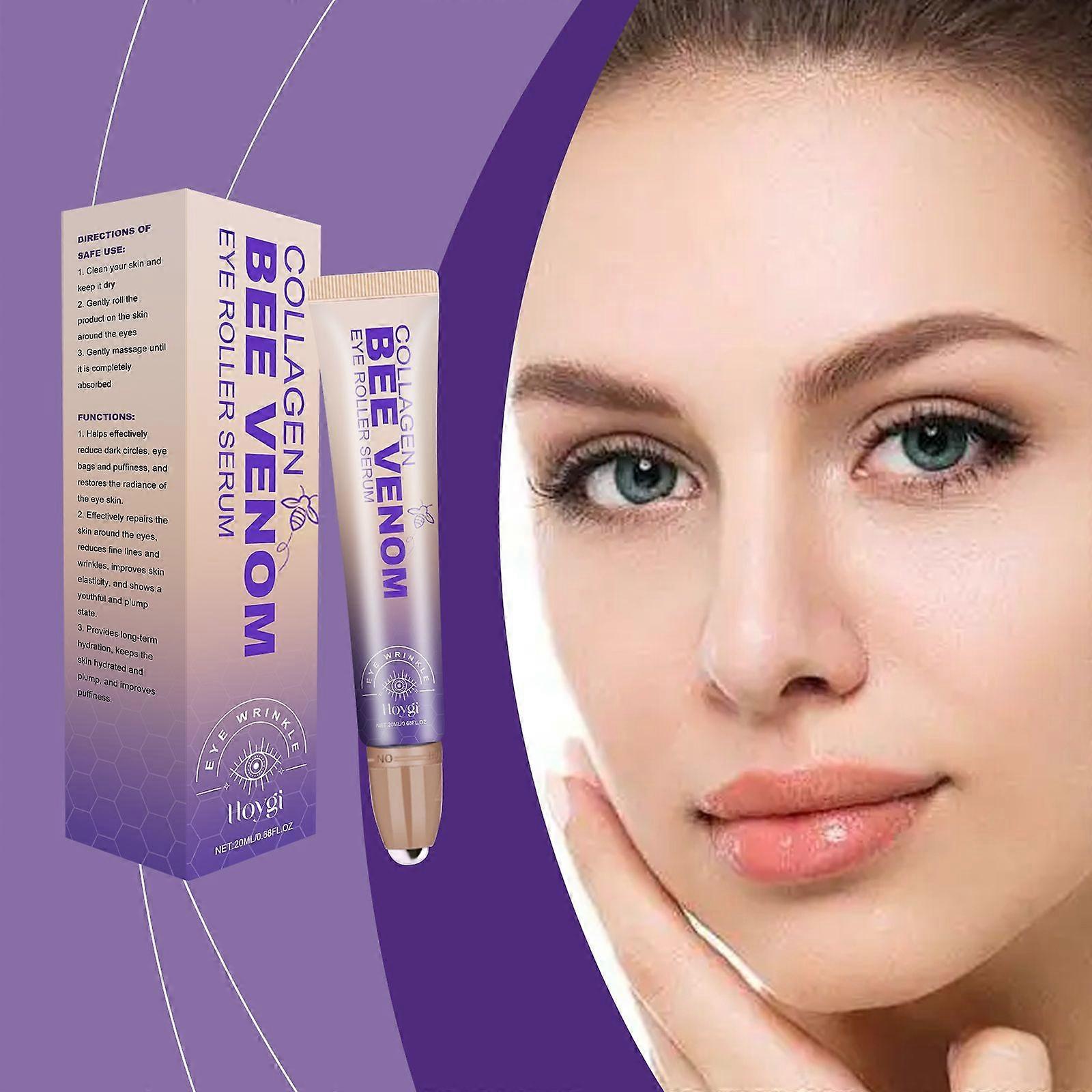 Hoygi Bee Venom Eye Rolling Essence Tightens The Eyes, Improves Fine Lines, Deeply Moisturizes And Provides Long-Lasting Hydration