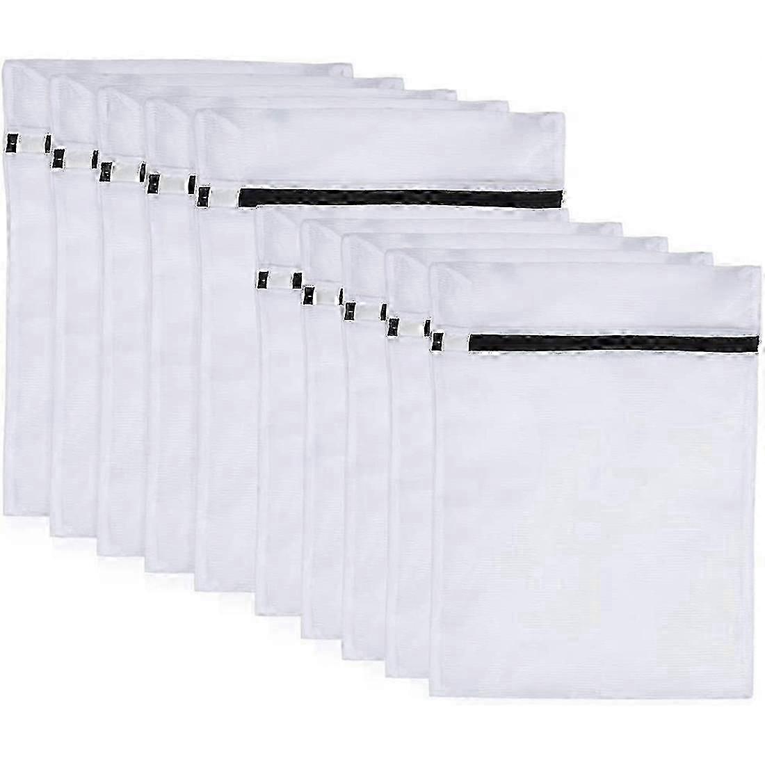10 Pack Laundry Bags compatible with Delicates - Washing Machine Safe