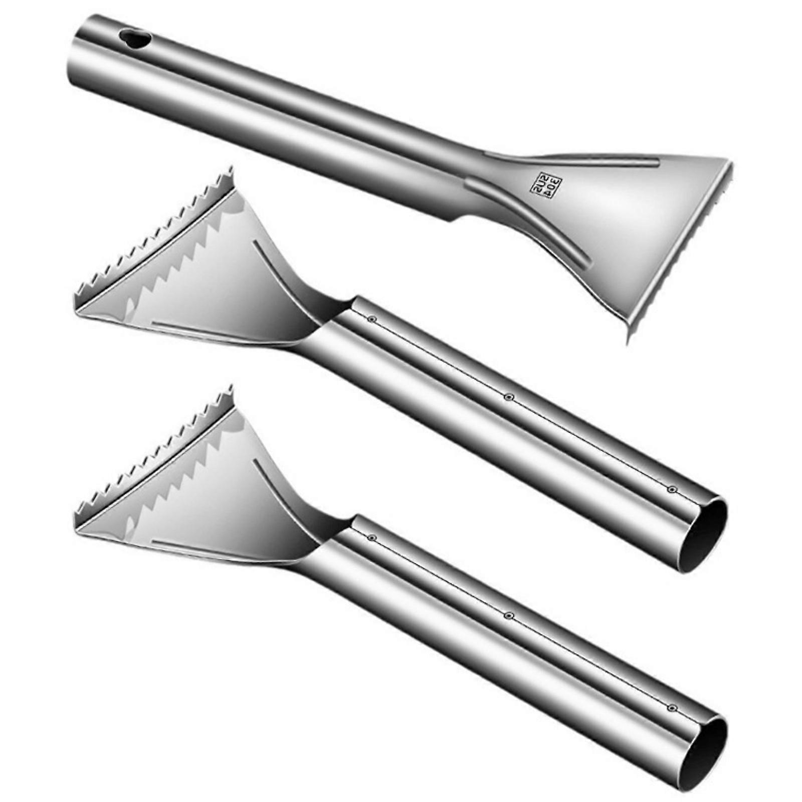 Advanced Fish Scale Remover With Grooved Blade Design 304 Nonrust Steel Construction For Long Time Kitchen Use Multicolor