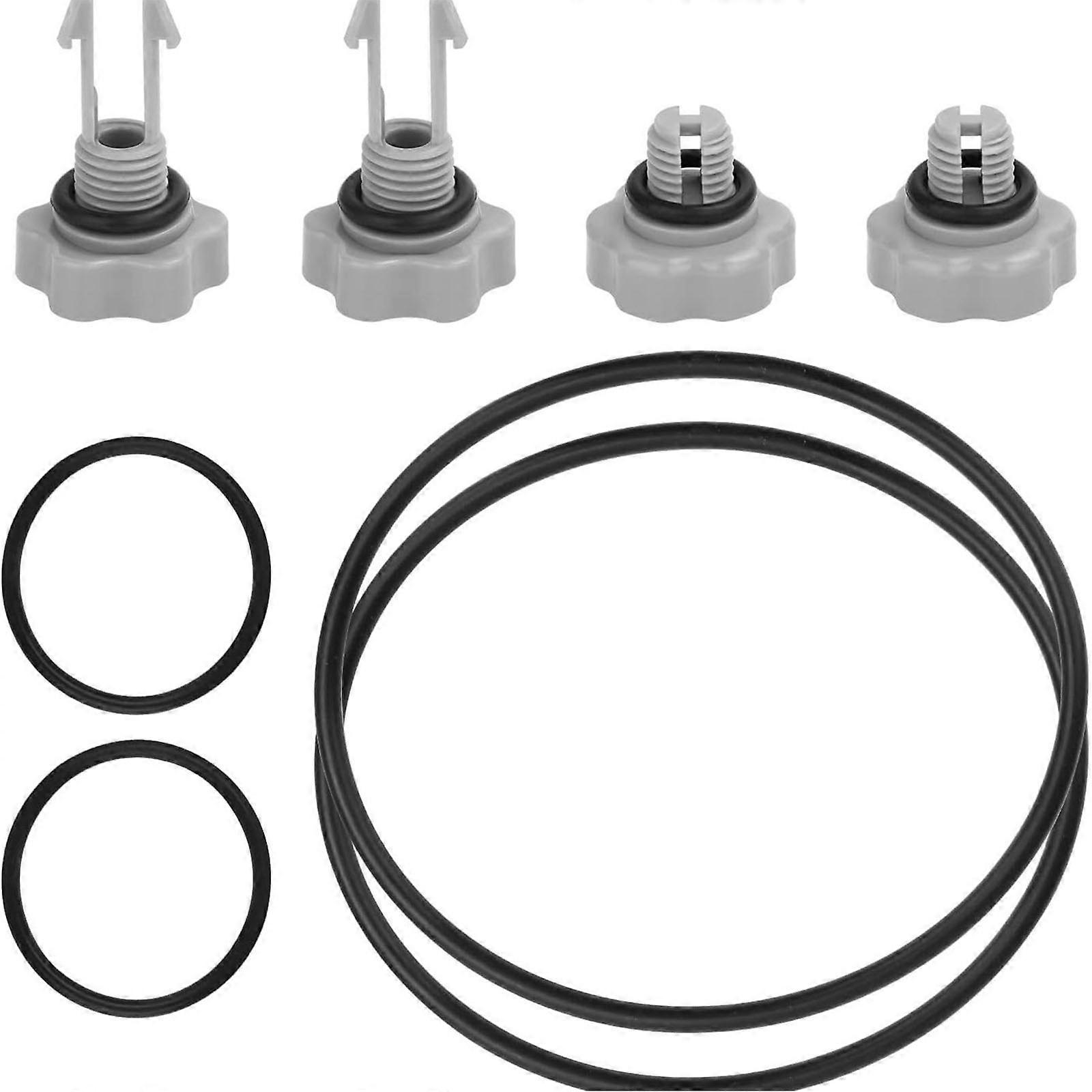 Comprehensive Pool Filter Seal Replacement Part with Valves Assemblies PVC Texture Suitable for Pump Maintenance Multicolor