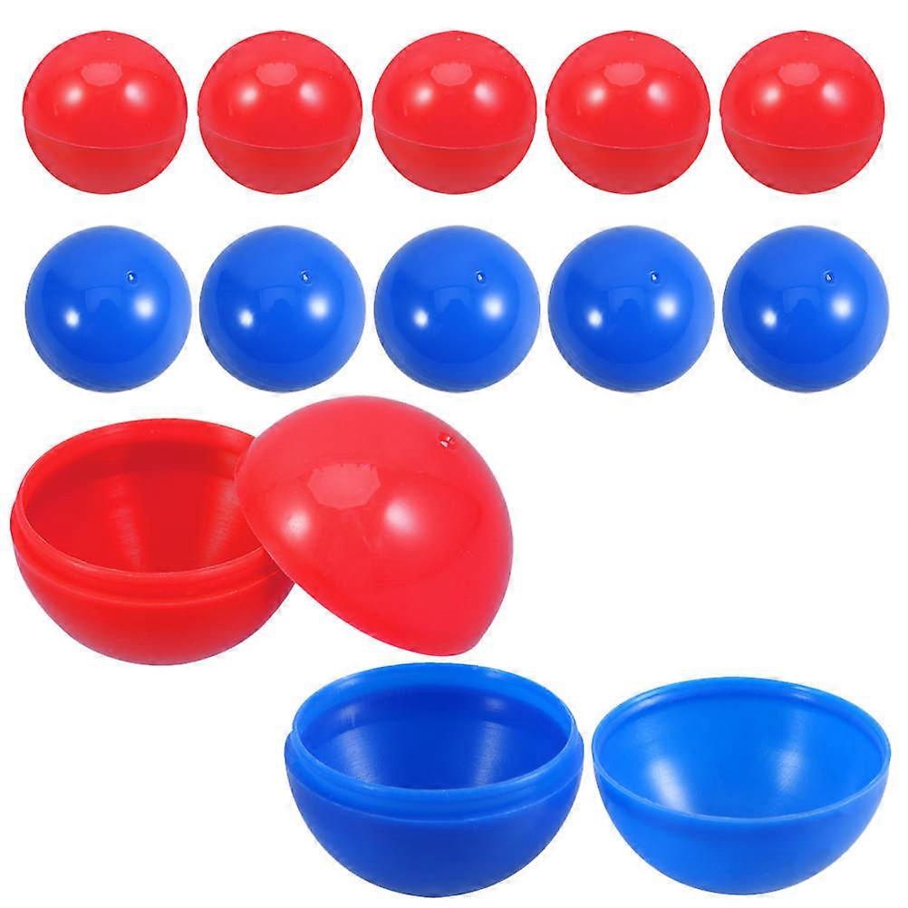 PVC Round Party Containers for Fillable Capsules with 50Pcs Colored Balls
