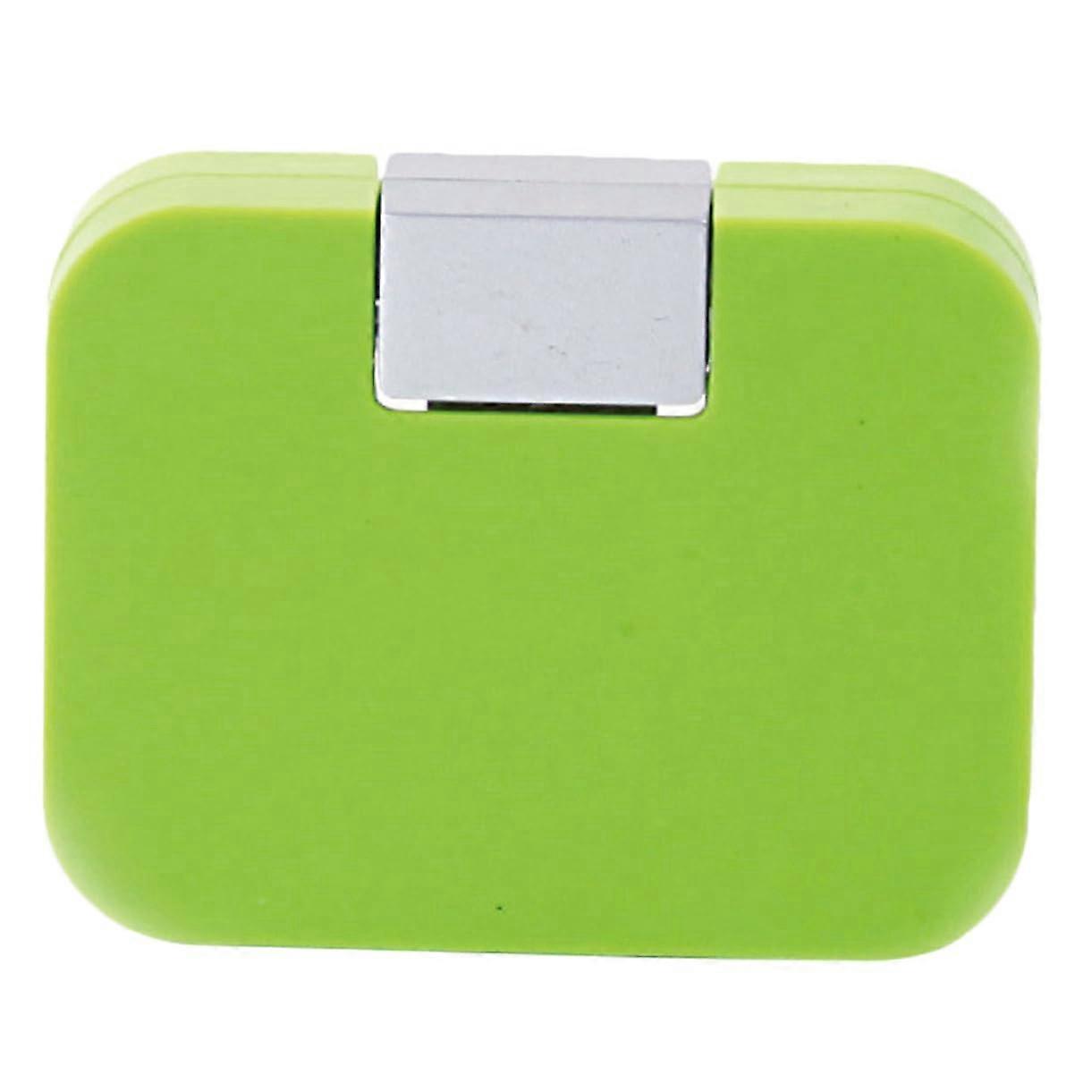 USB Hub 4 Port Extension Splitter for Laptop Data Transfer and Charging Portable Random Color