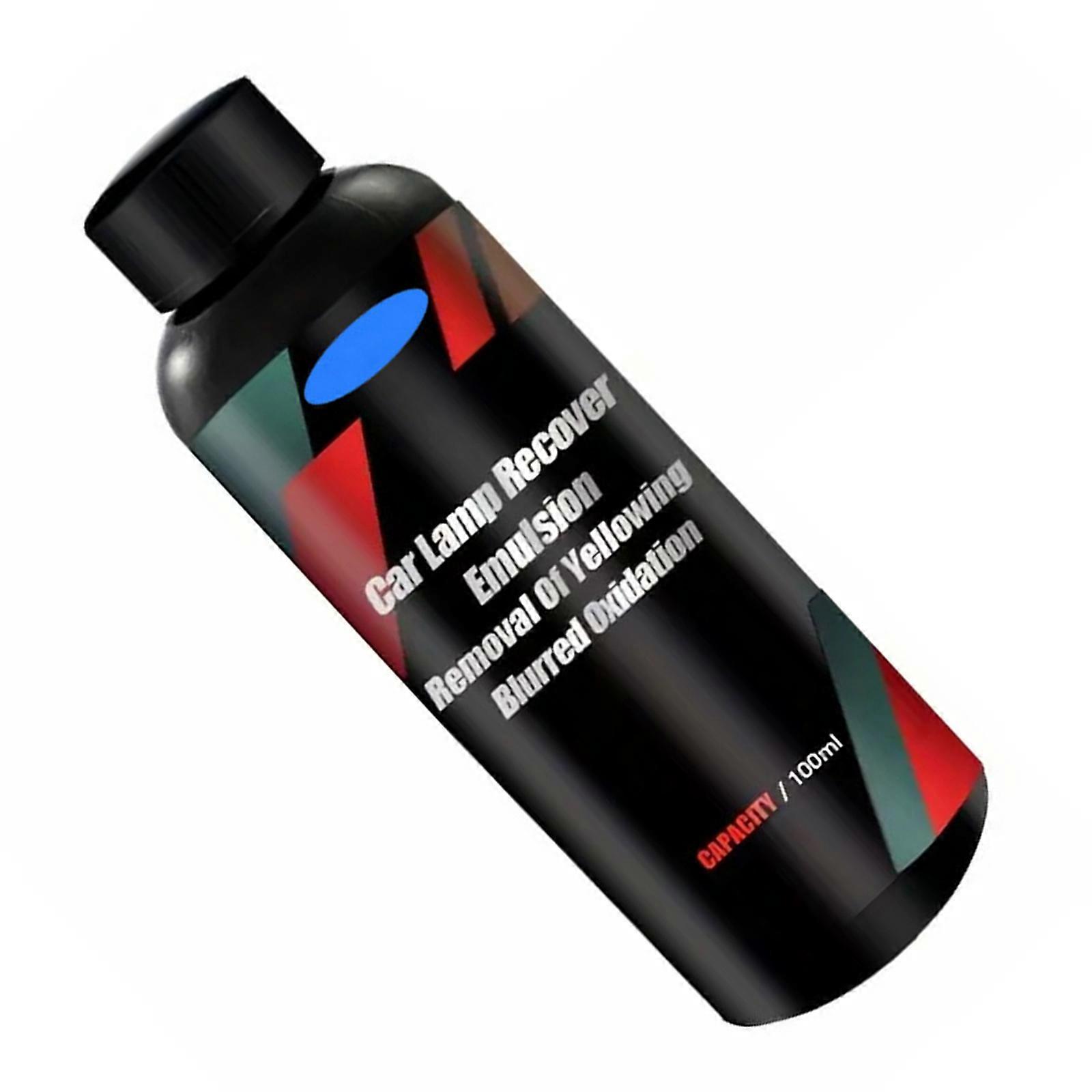 Car Headlight Polishing Paste Eliminates Haze Scratches Enhances Light Transparency Safe Driving Eliminates Yellowing Multicolor